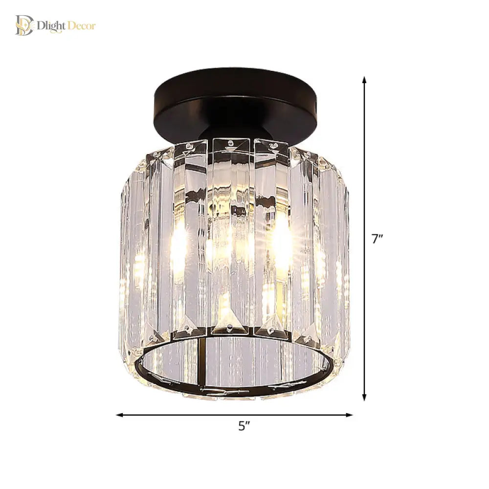 Modern Flush Mount Light | Hallway & Entry Home Lighting