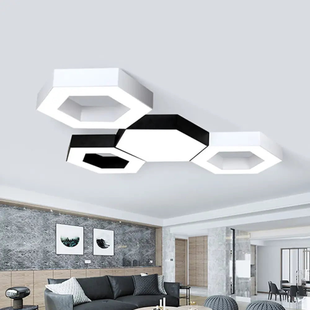 Modern Flush Mount Light | Modern Interior Home Lighting