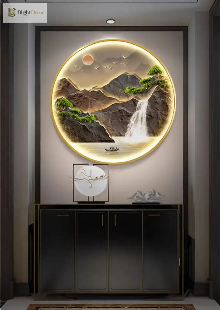 Modern LED Wall Art Light | Modern Interior Home Lighting