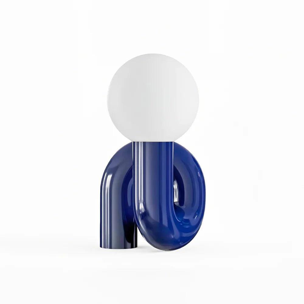 Modern Spiral Bedside Table Lamp - Quirky Whimsical Desk Lamp - PRHOMZ