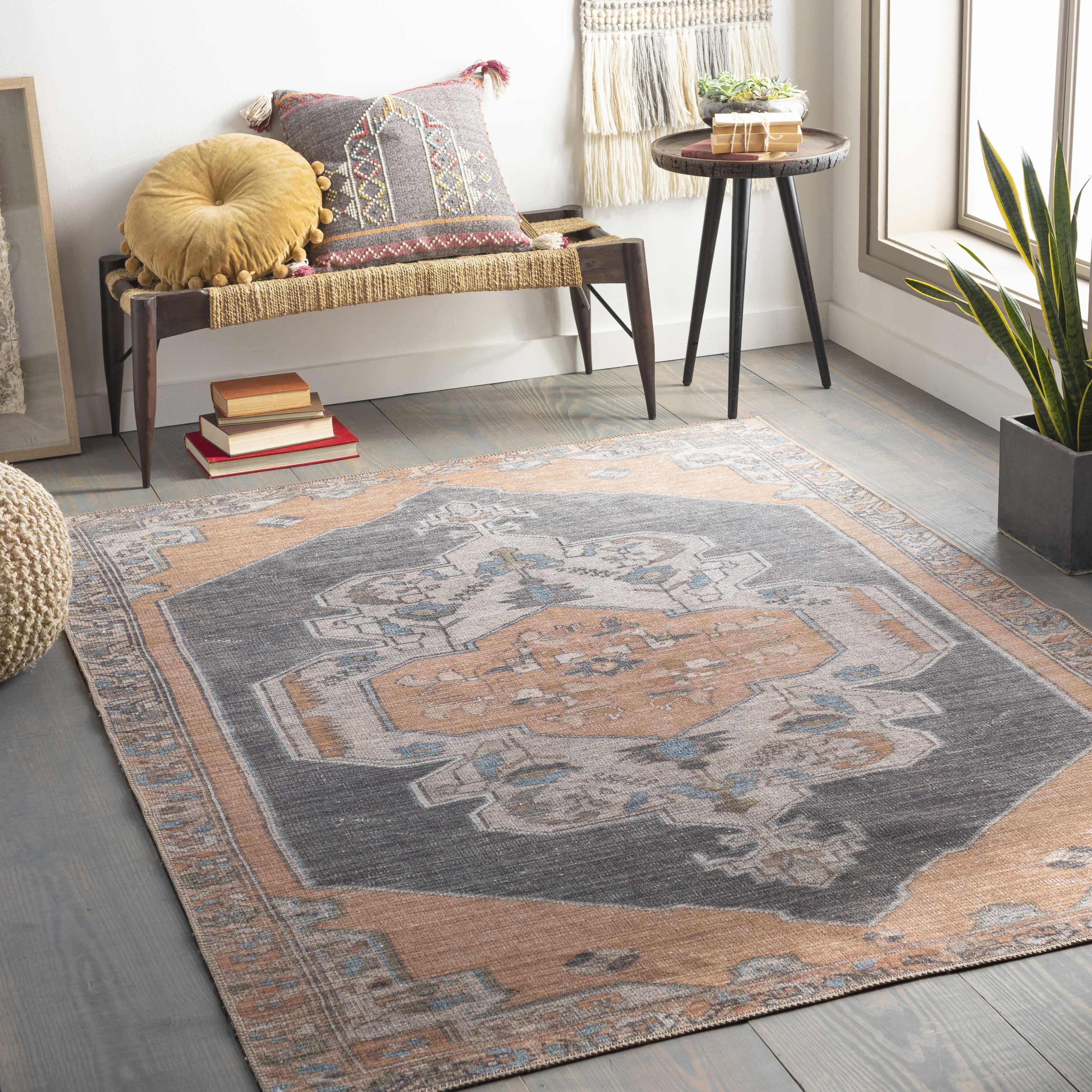 Molong Washable Area Rug - Clearance - PRHOMZ