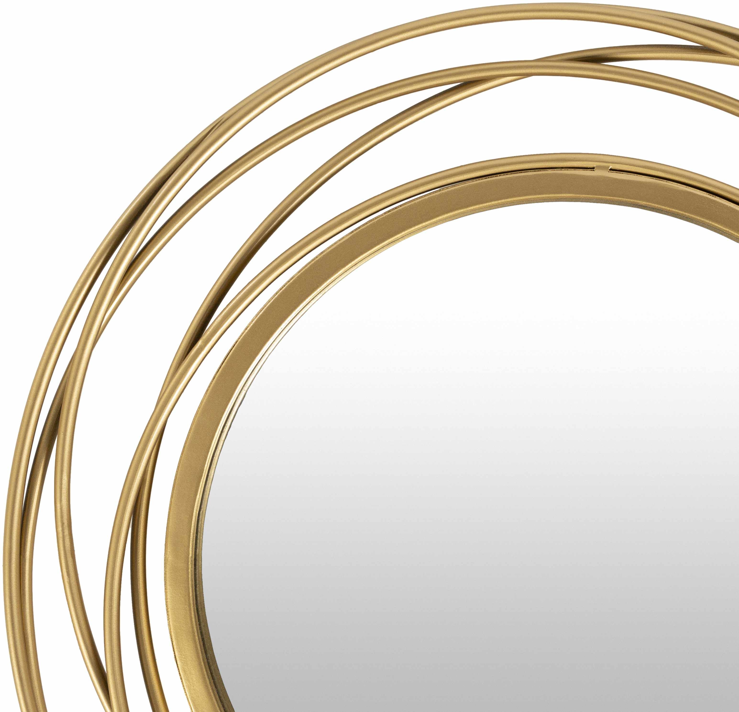 Monamon Round Rattan Mirror-1