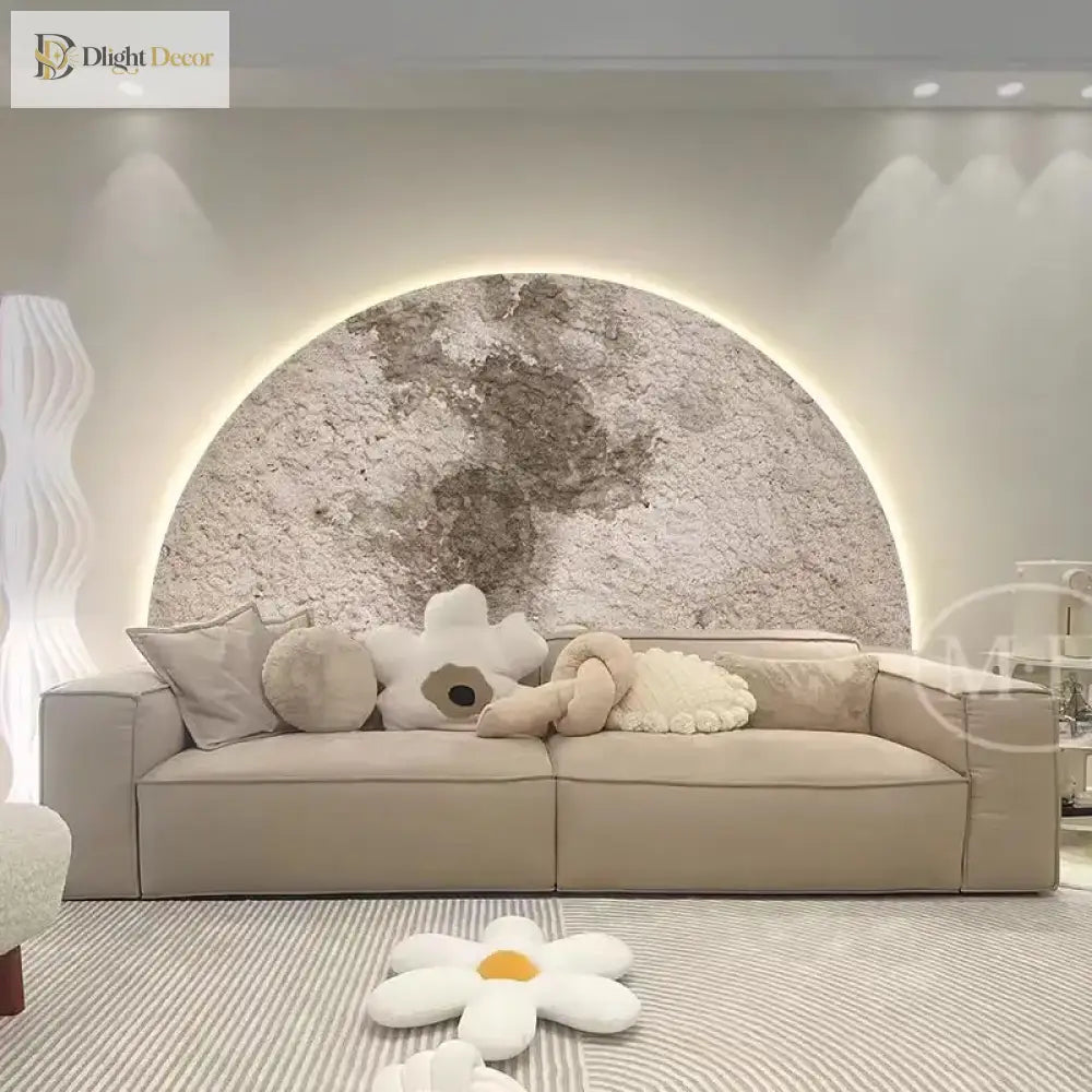 Moon LED Wall Art Light | Modern Interior Home Lighting