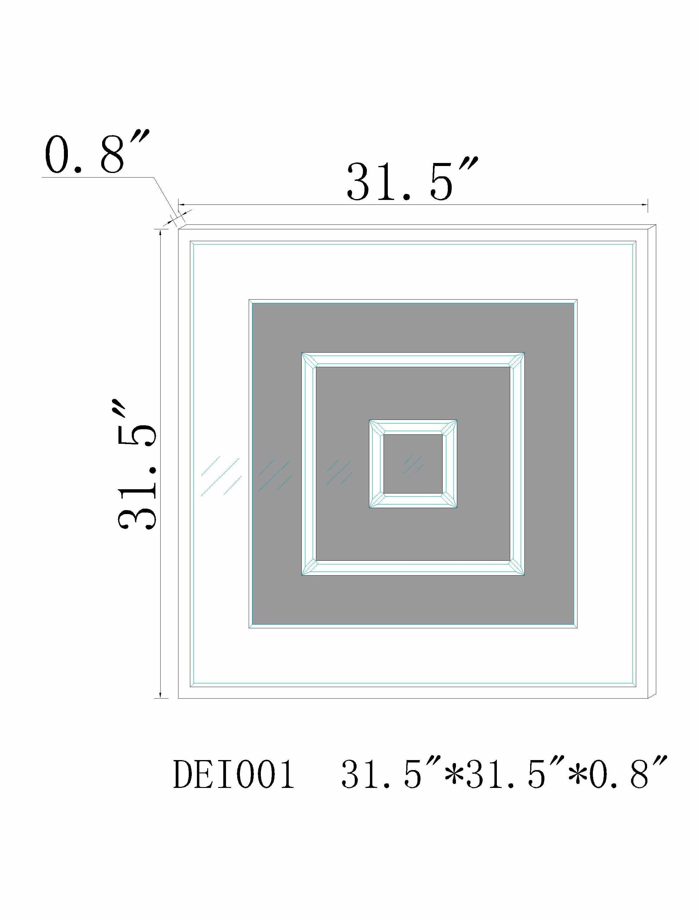 Morgandale Mirror - Clearance-1