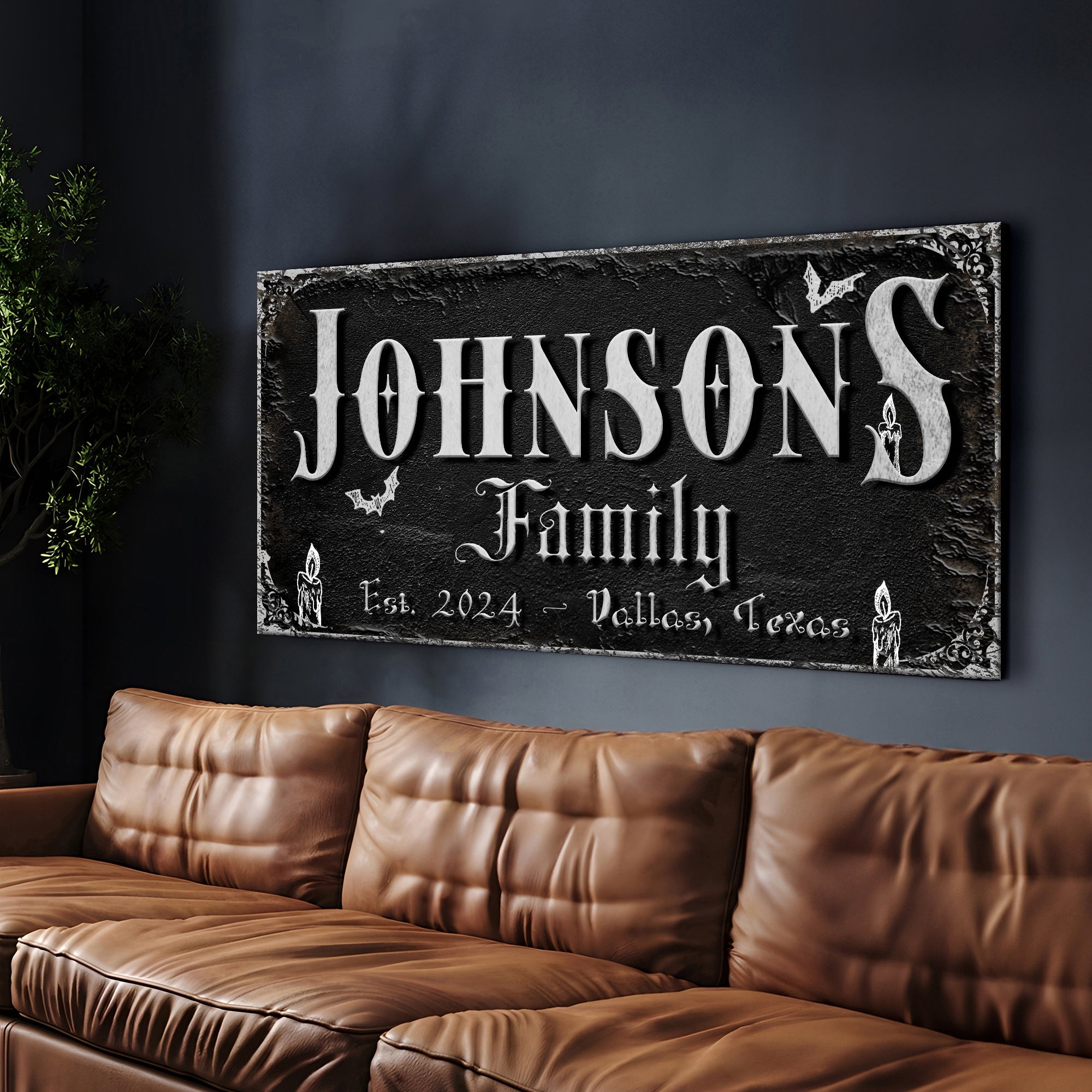 Personalized Gothic Sign V