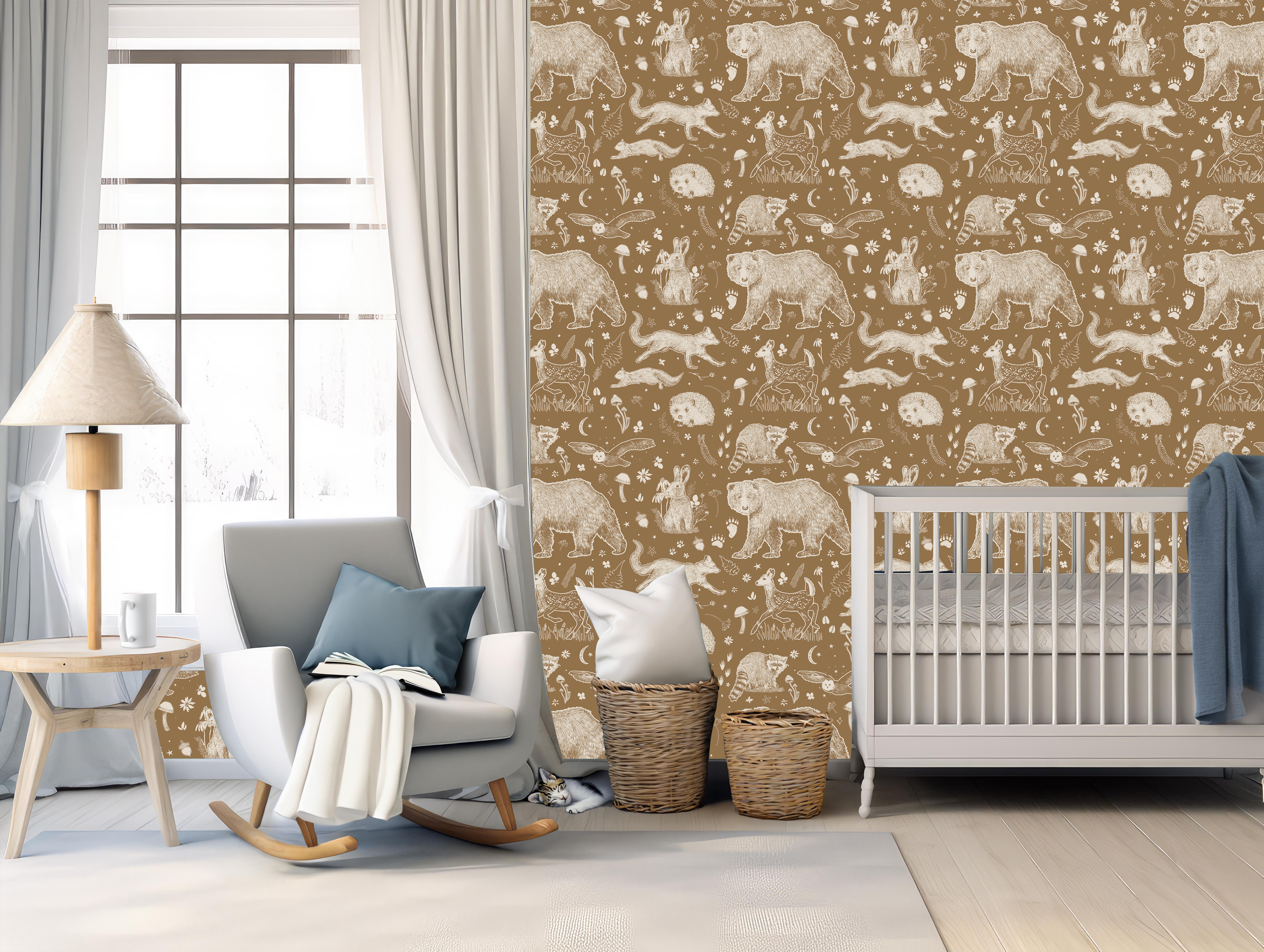 Beckett Wallpaper by Brittany Polatis Design