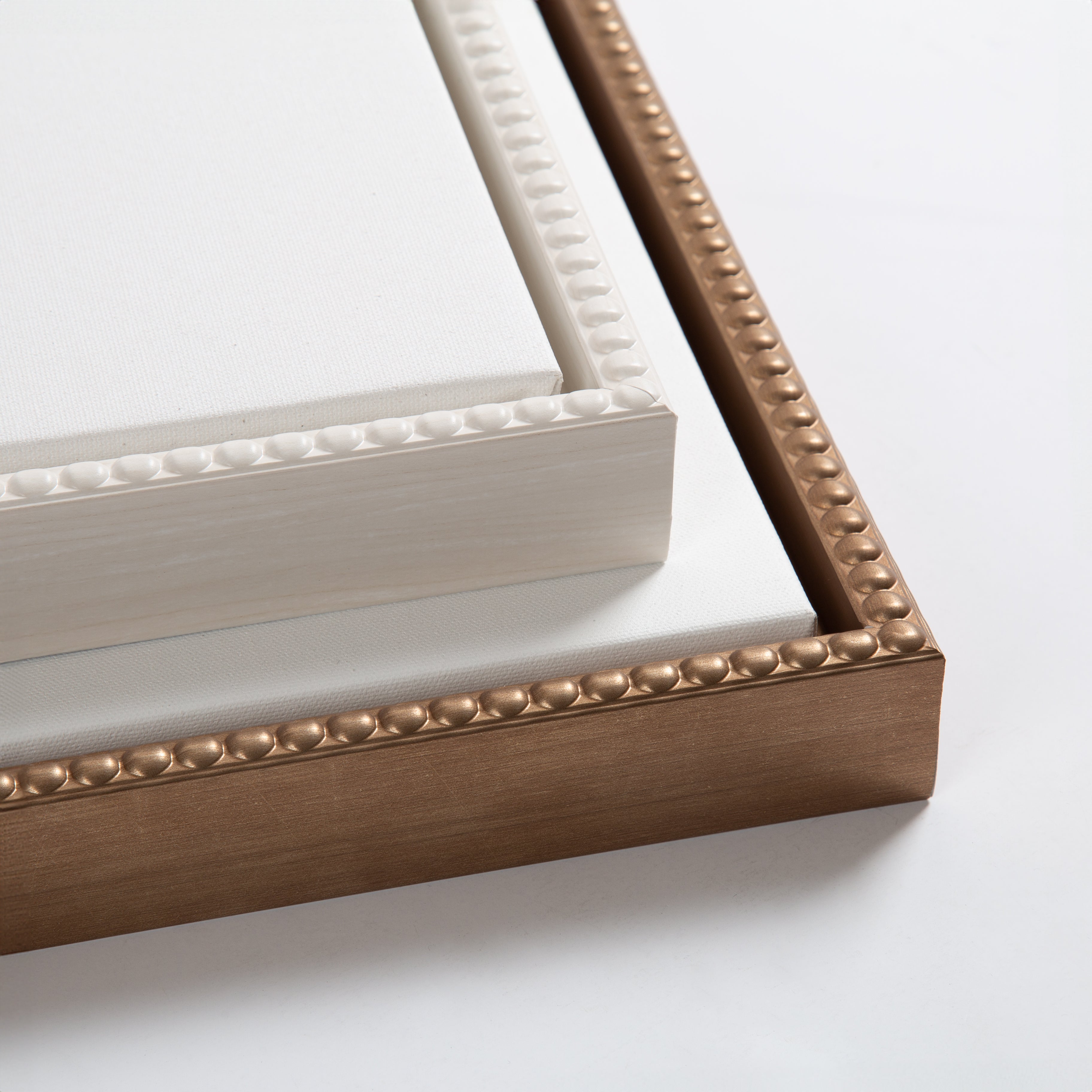 Sylvie Abstract Tall Cactus Muted Colors Framed Canvas Art Set by The Creative Bunch Studio