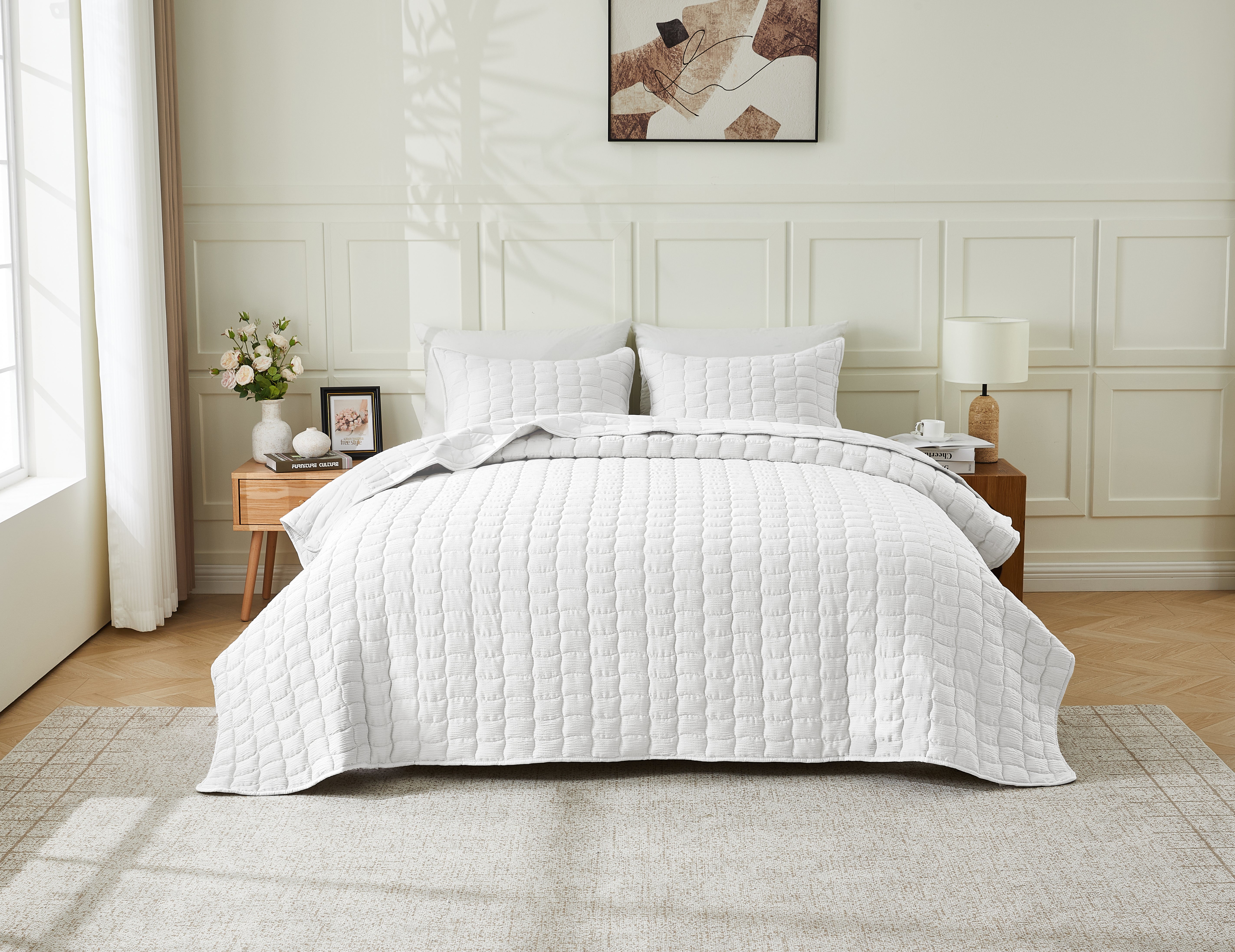 Gauze Quilt Set - Wave Stitch Collection