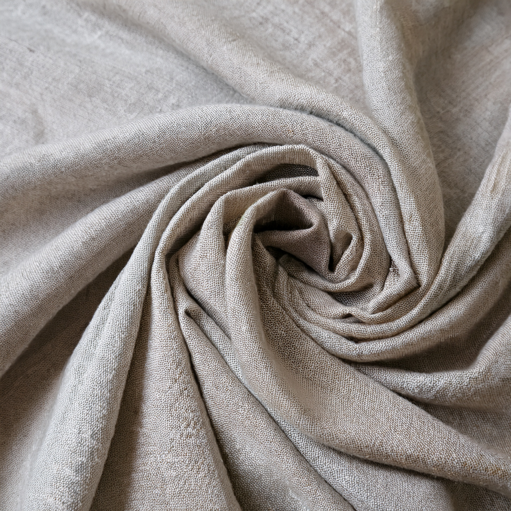 Natural Organic Linen Privacy Curtains - Semi-Sheer Undyed | Standard & Made to Measure Sizing-4