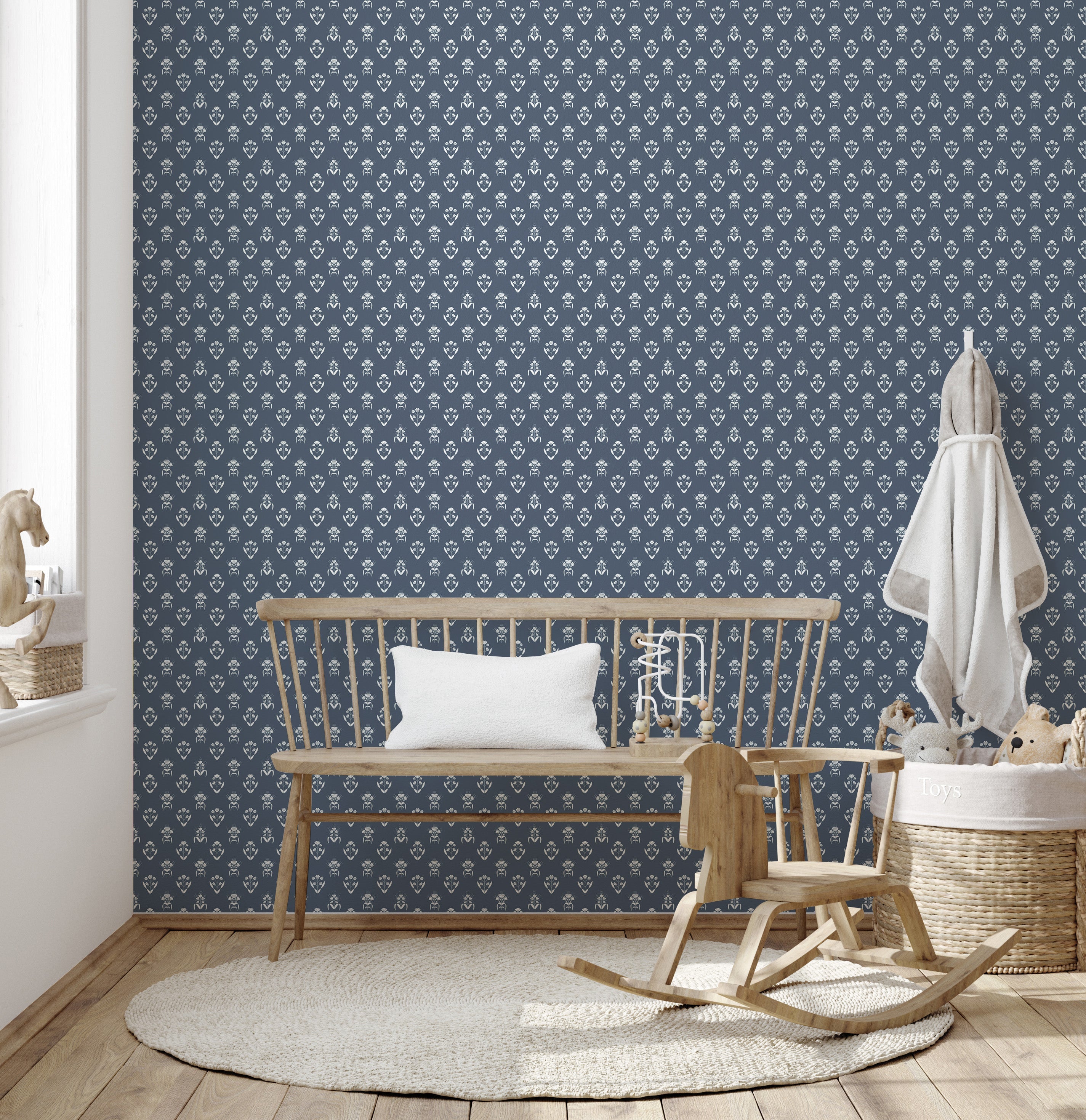Laina Wallpaper by Quirky Paisley Designs