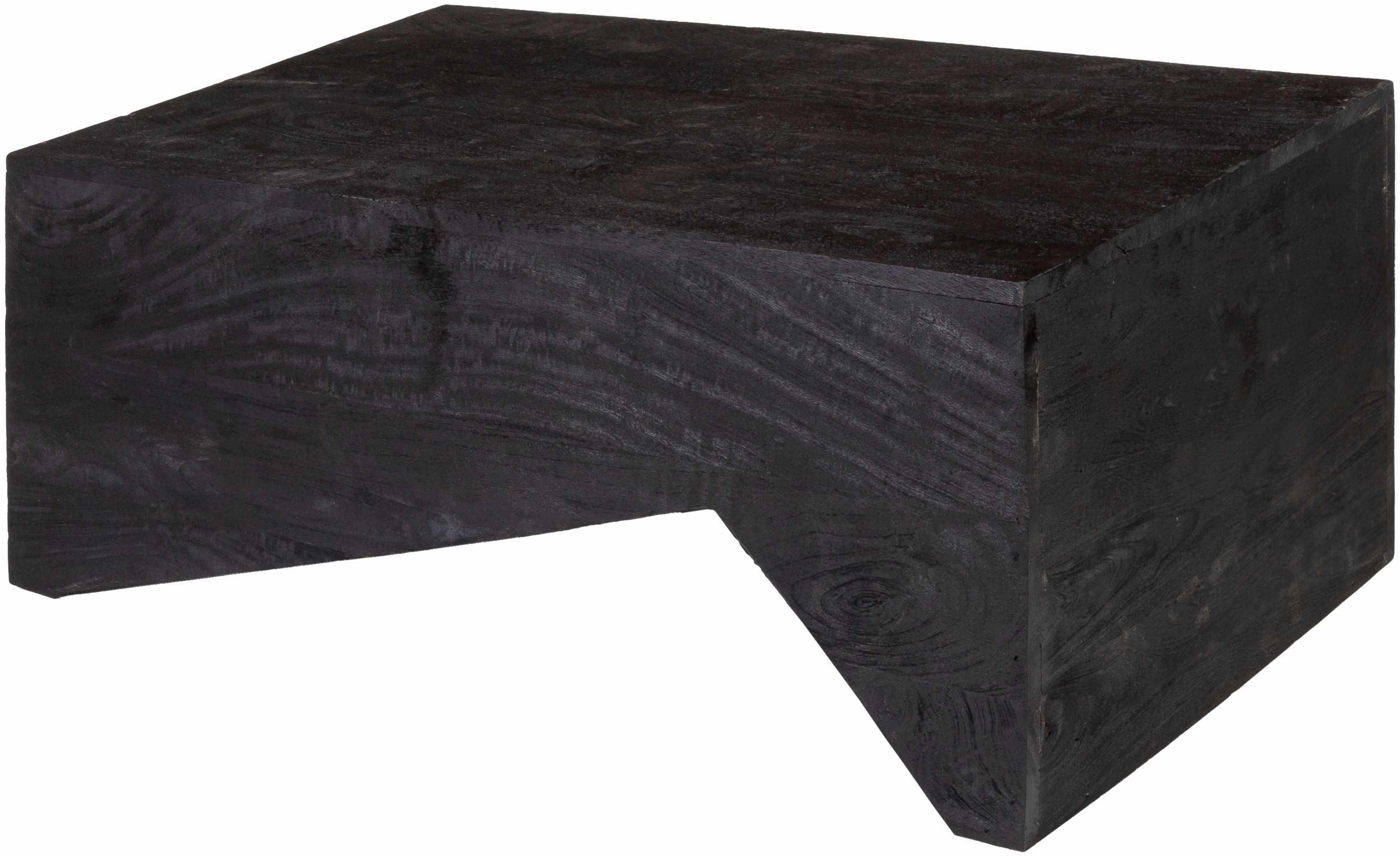Abana Black Minimalist Coffee Table - PRHOMZ
