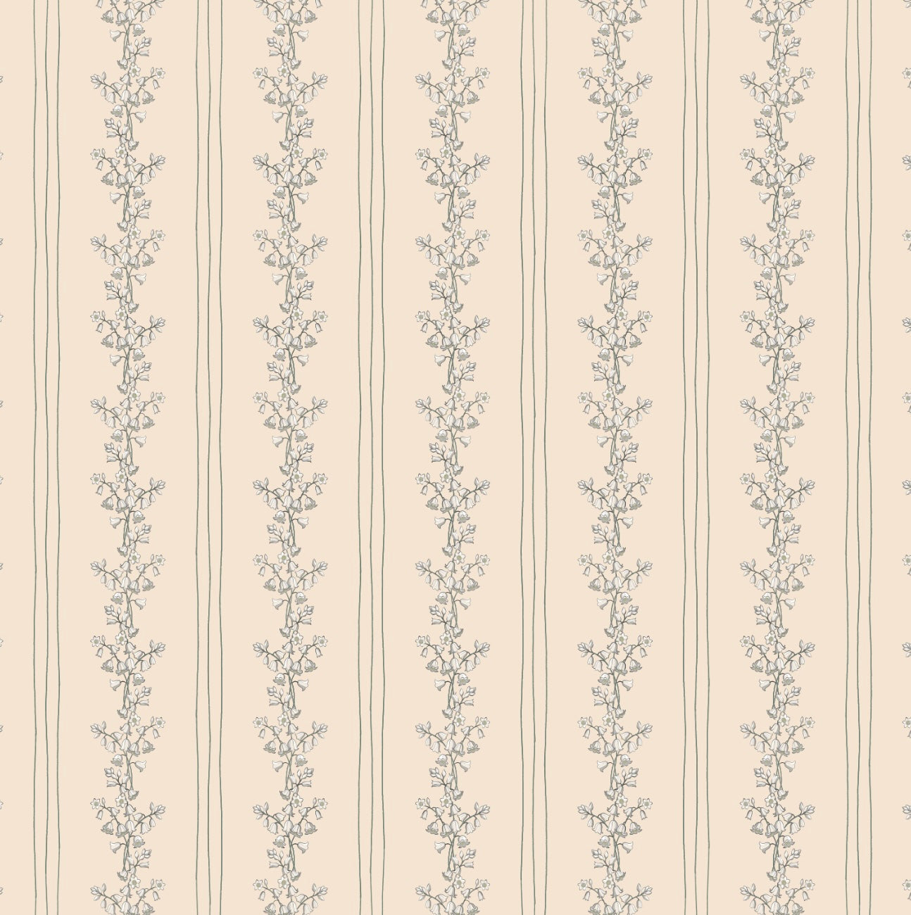 Janie Wallpaper by Astrid Blanchard