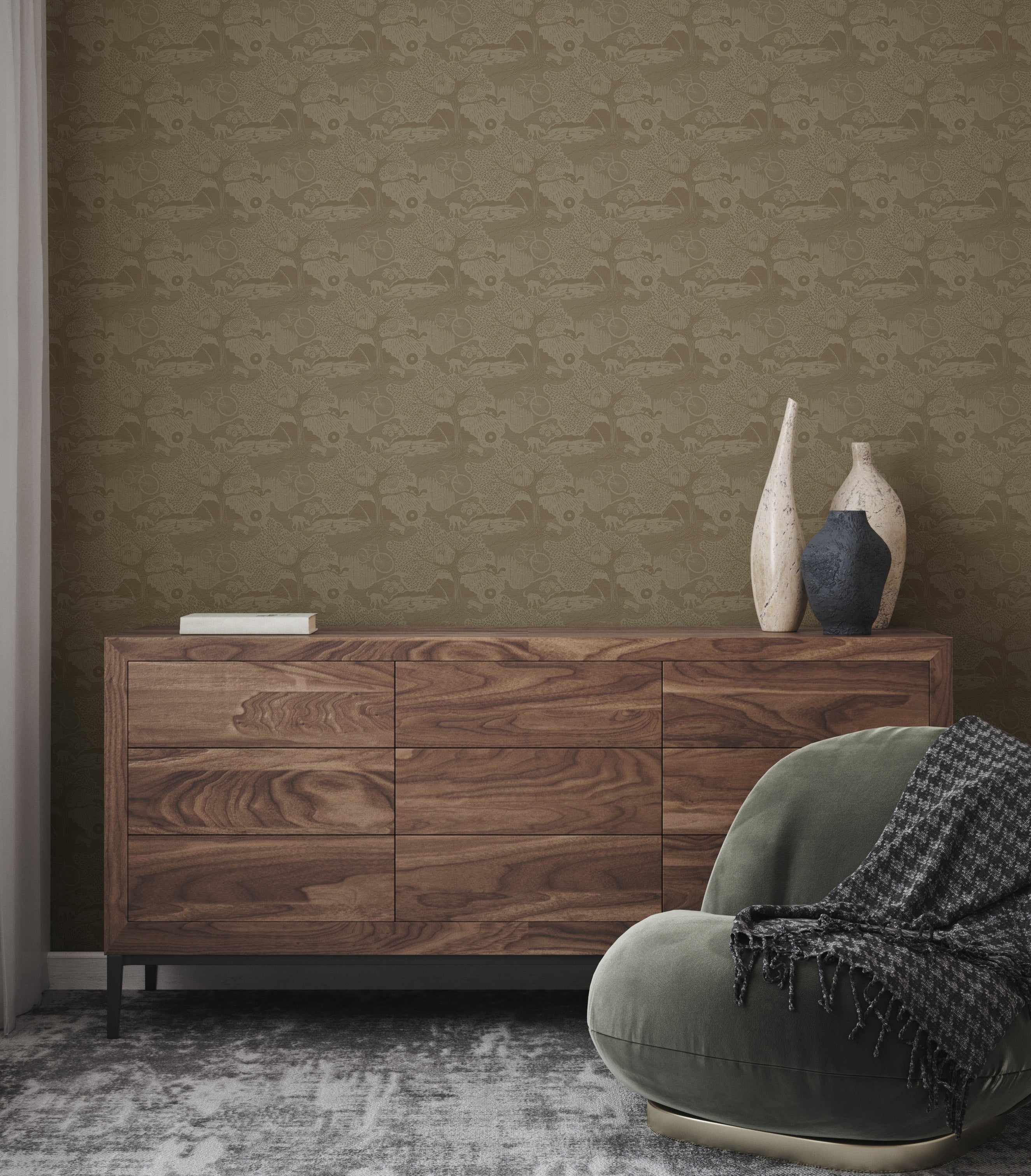 Kaleo Wallpaper by Karen and Marisa Designs