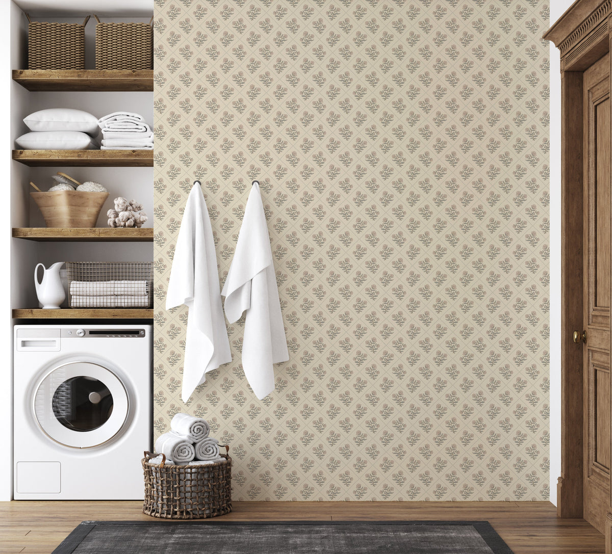 Rowena Wallpaper by Daphne and Sage