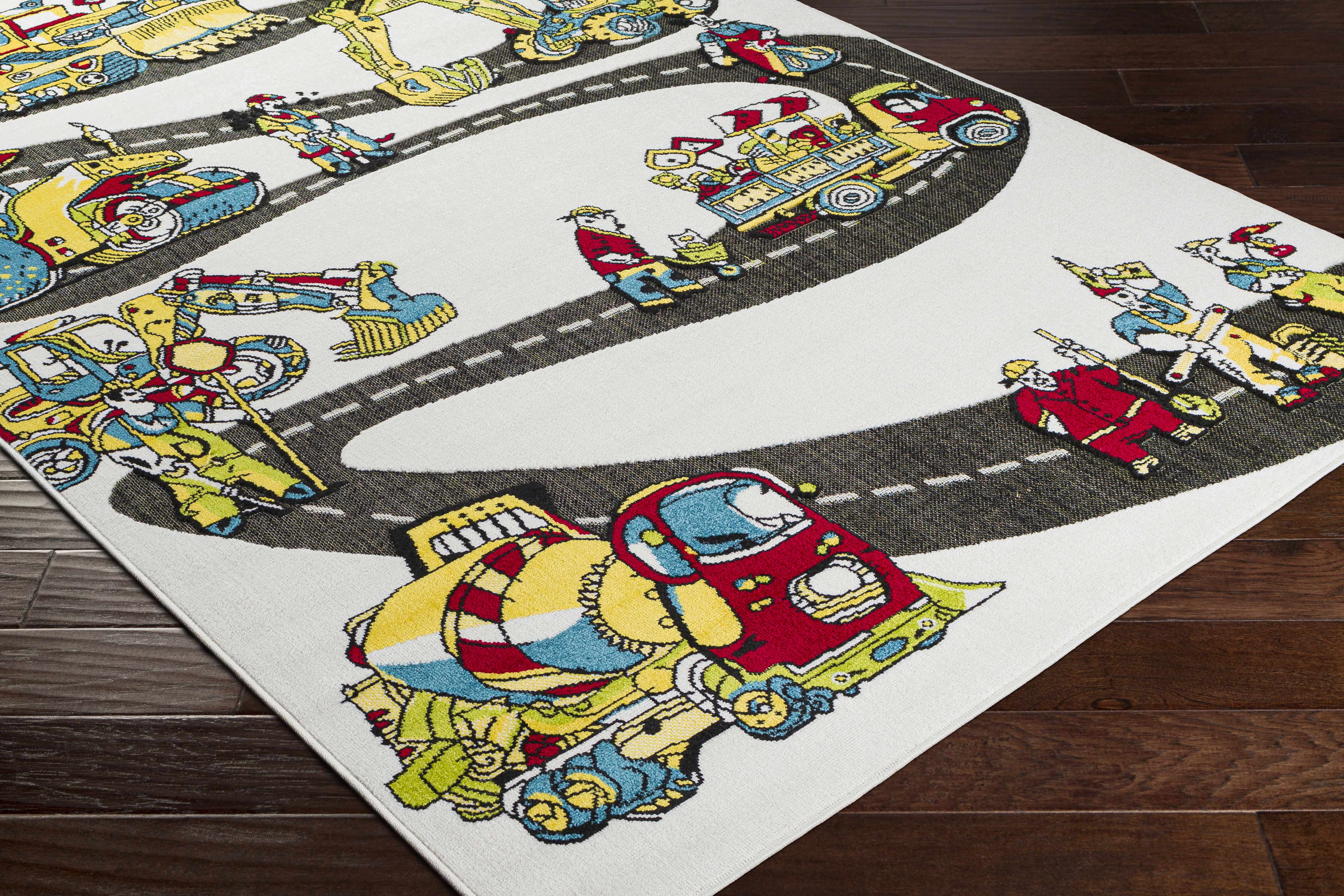 Kids Road Fun Land Area Carpet - Clearance-2