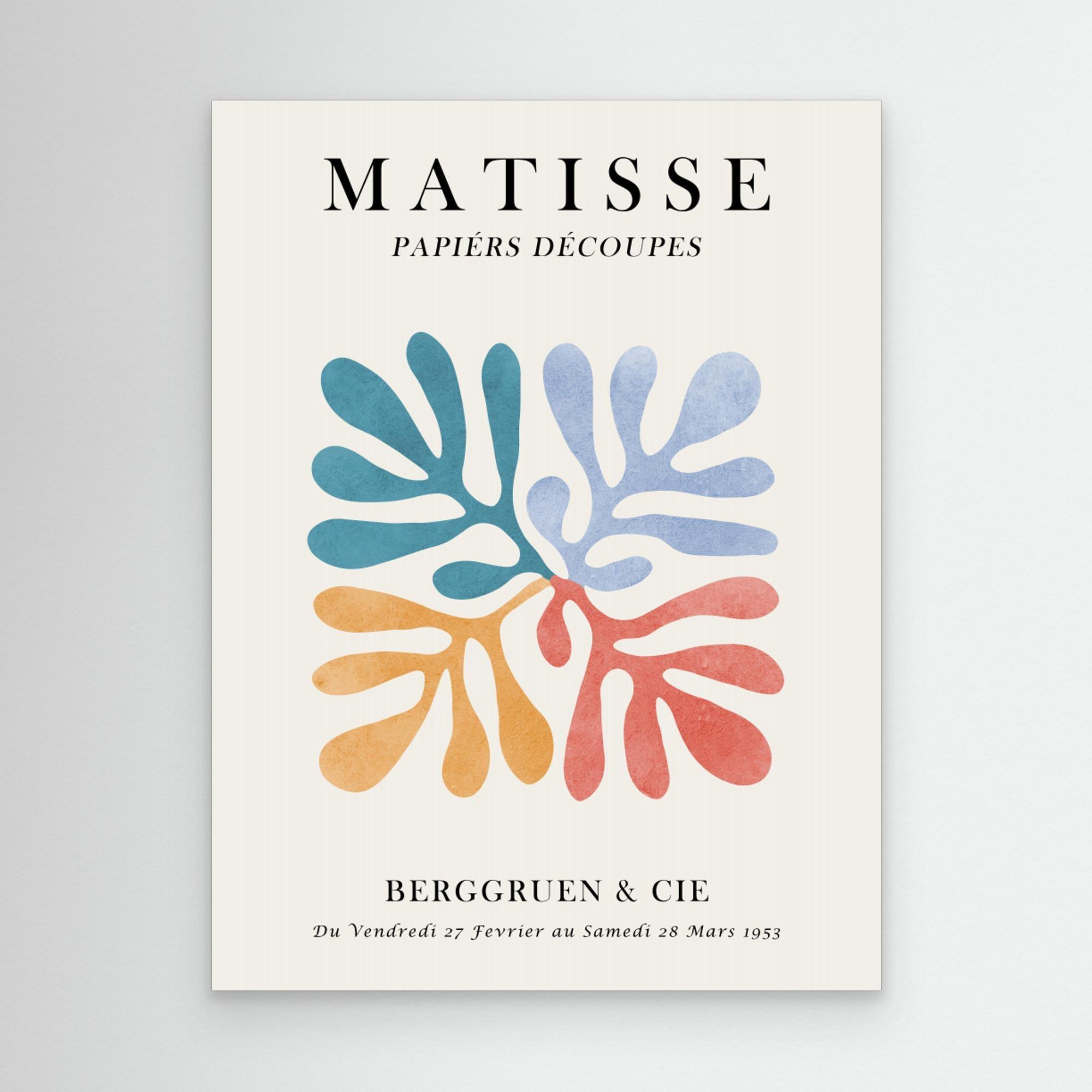 Matisse floral poster 4 by Vitor Costa