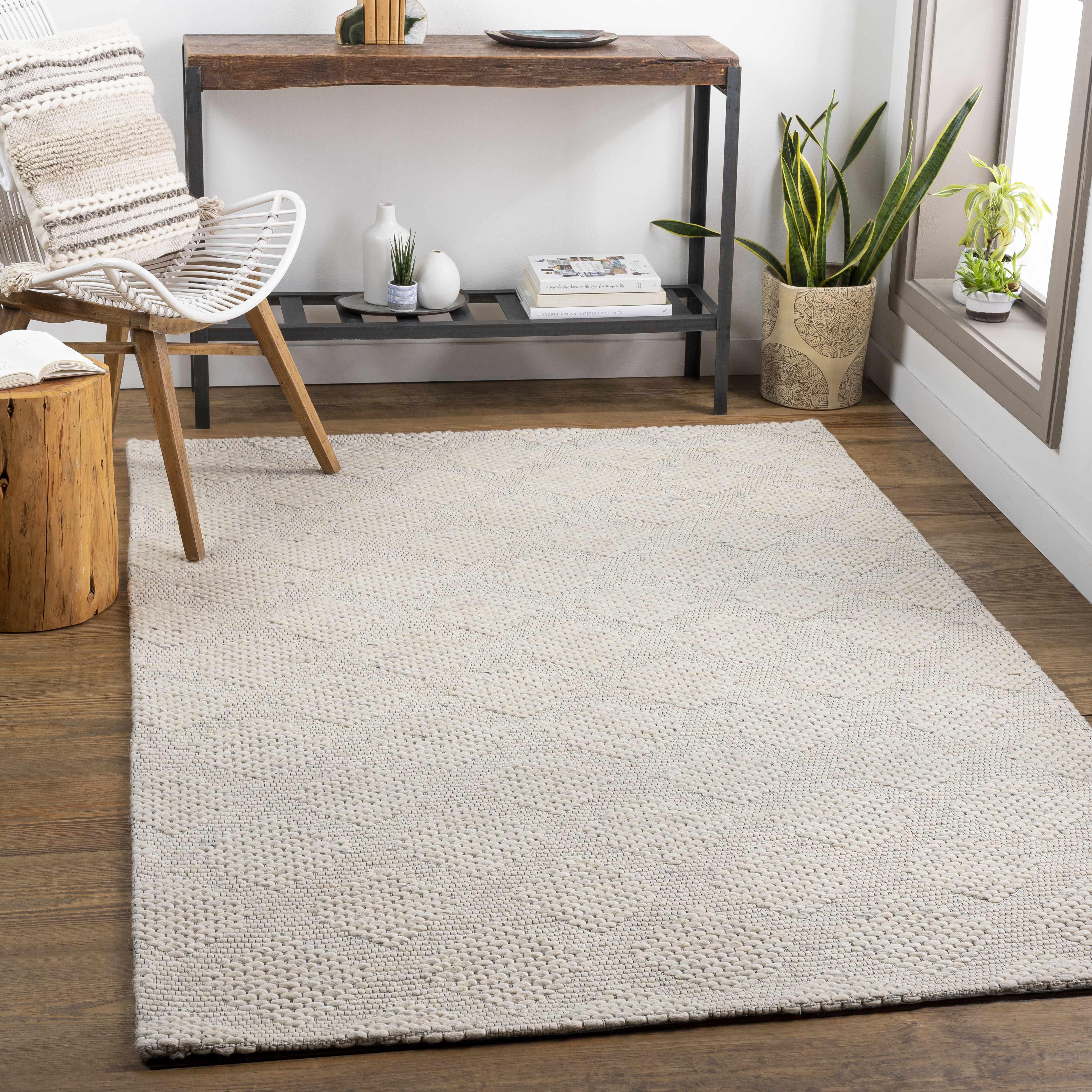 Ingram Ivory Wool Carpet - Promo - PRHOMZ