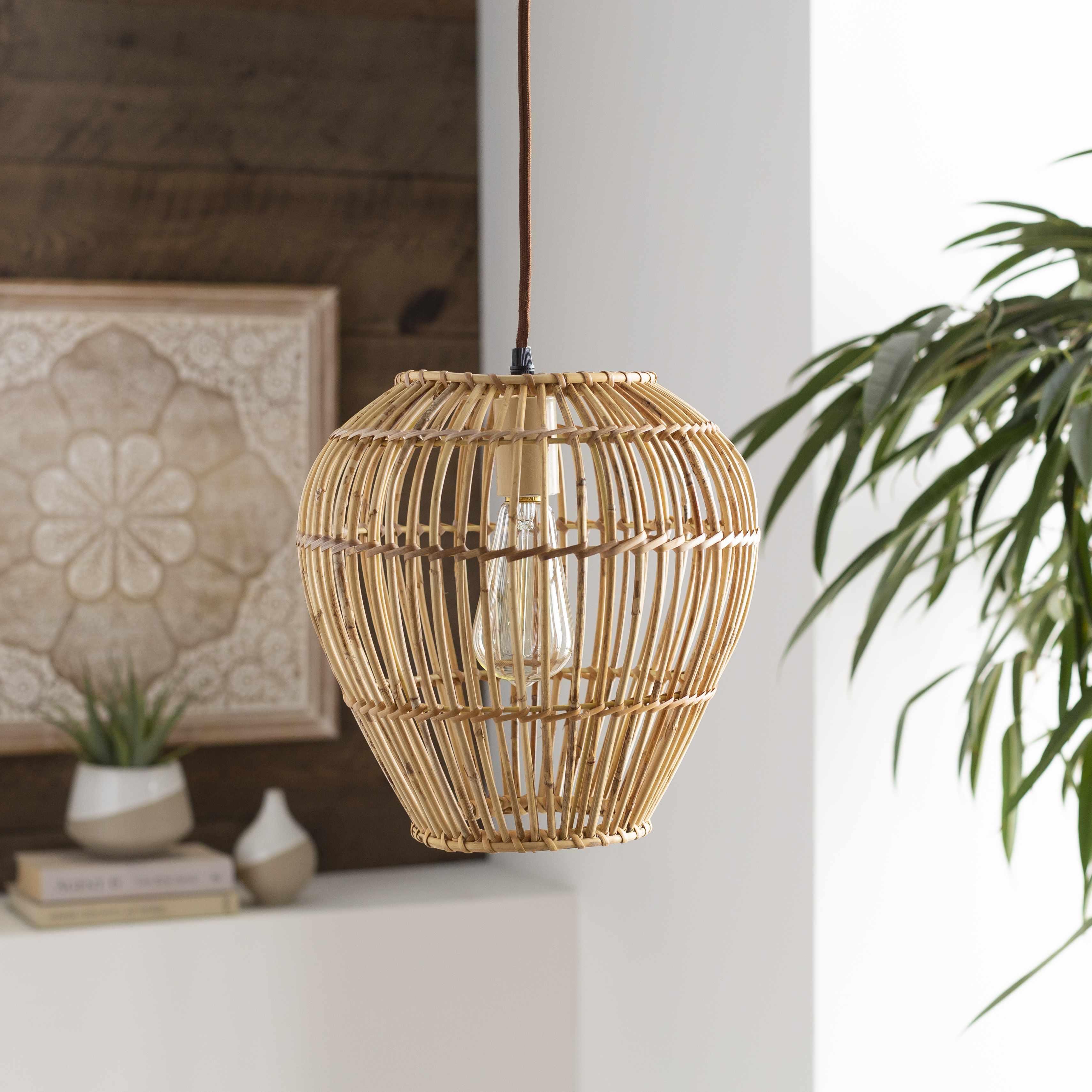 Unionport Rattan Ceiling Lighting - PRHOMZ