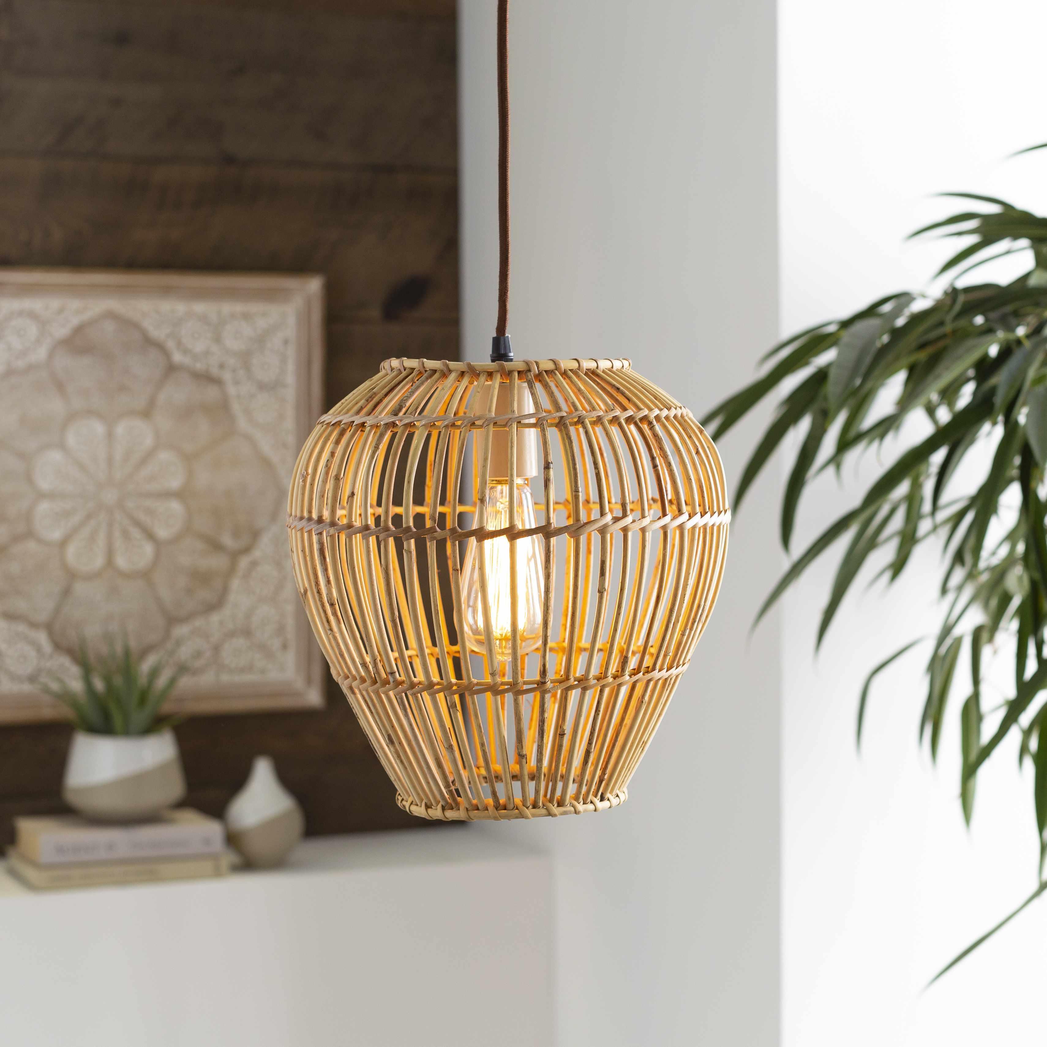 Unionport Rattan Ceiling Lighting - PRHOMZ