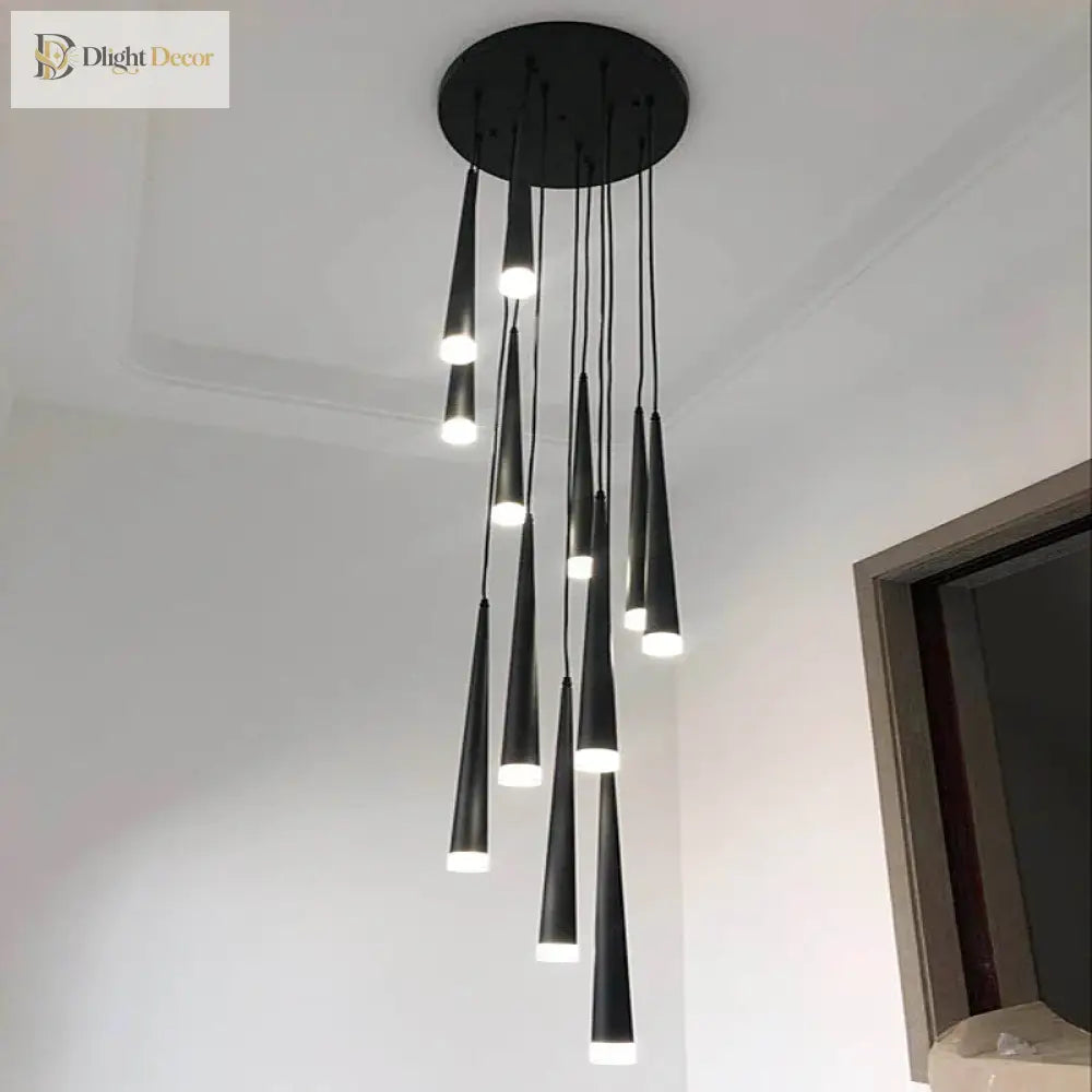 Nordic Chandelier | Modern Hallway & Entry Lighting