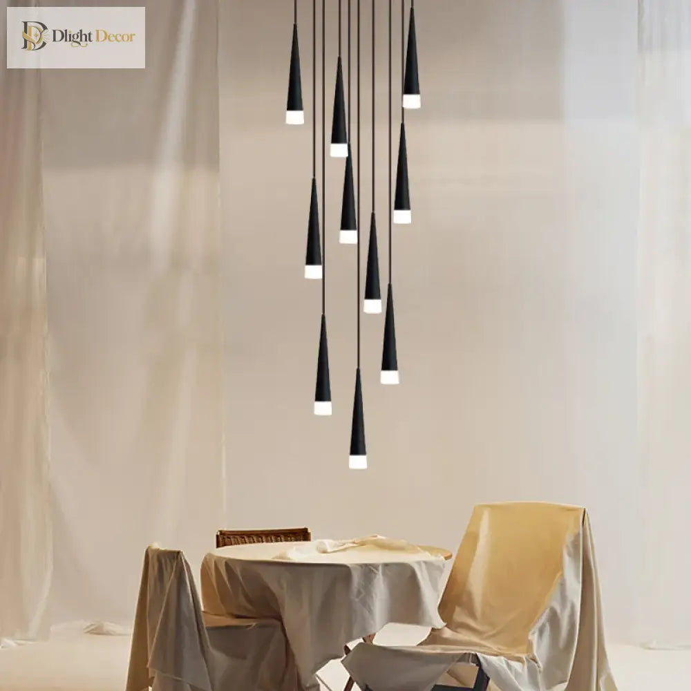 Nordic Chandelier | Modern Hallway & Entry Lighting