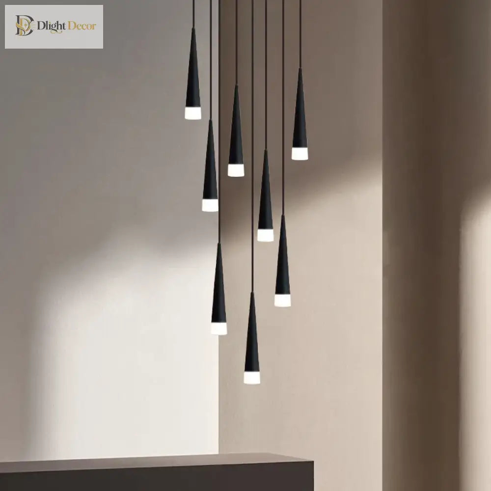 Nordic Chandelier | Modern Hallway & Entry Lighting