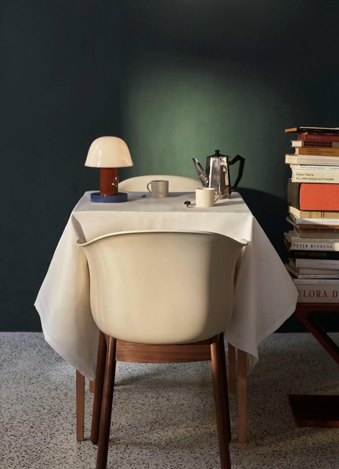 Nordic Cute Mushroom Setago Table Lamp - Dimmable Portable Quirky Nursery Light - PRHOMZ