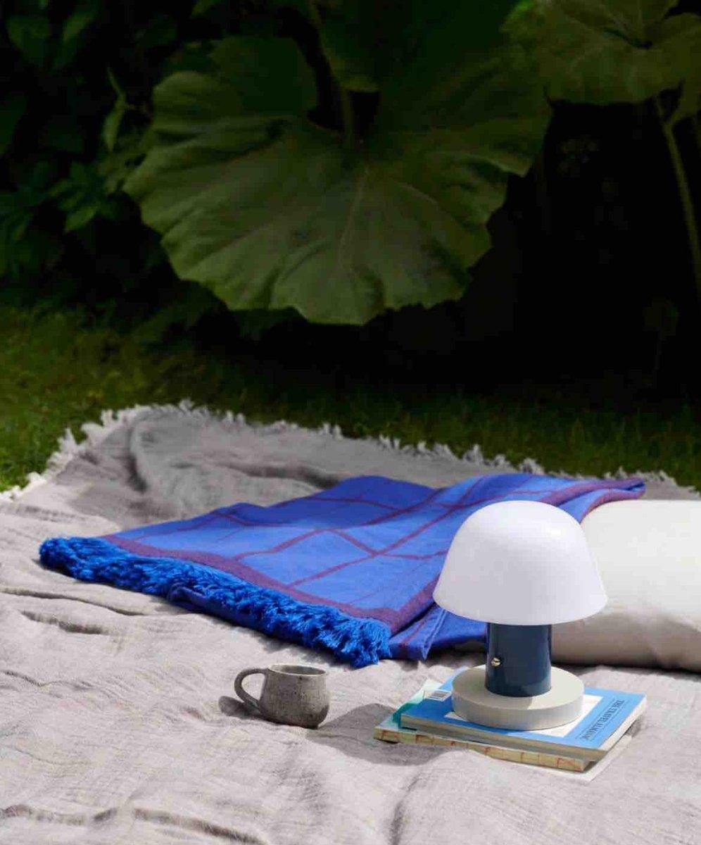 Nordic Cute Mushroom Setago Table Lamp - Dimmable Portable Quirky Nursery Light - PRHOMZ