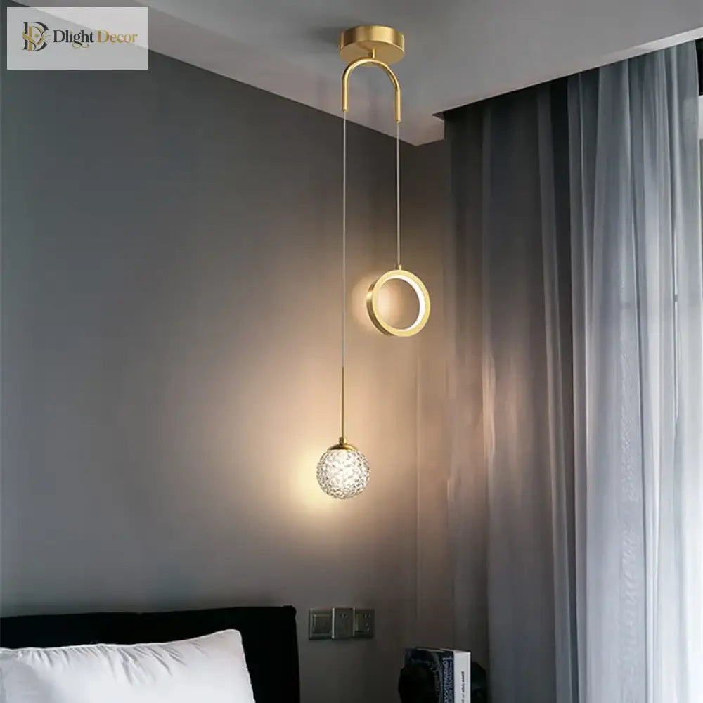 Nordic Minimalist Chandelier | Bedroom & Bedside Lighting