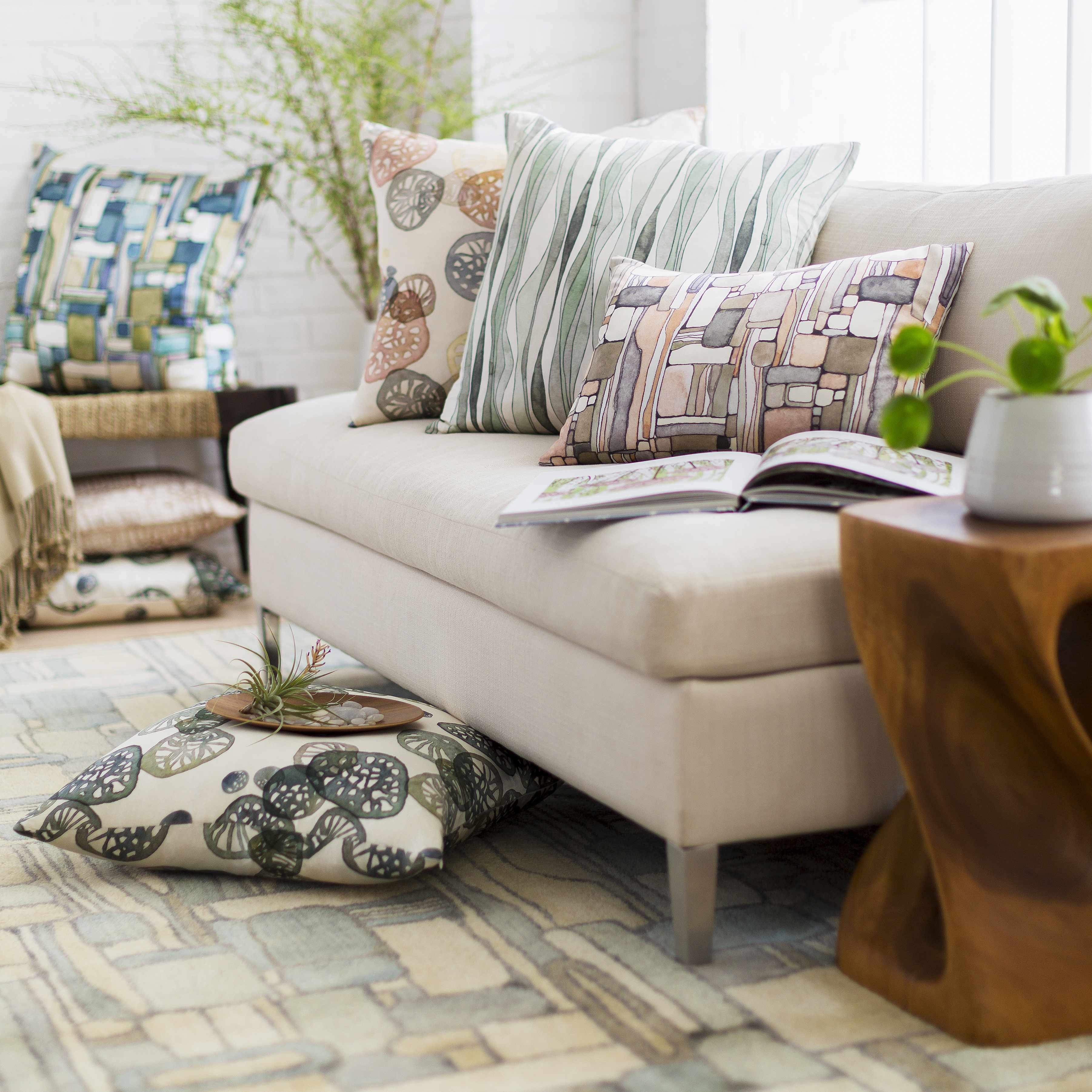 Mowbray Throw Pillow - Clearance-0