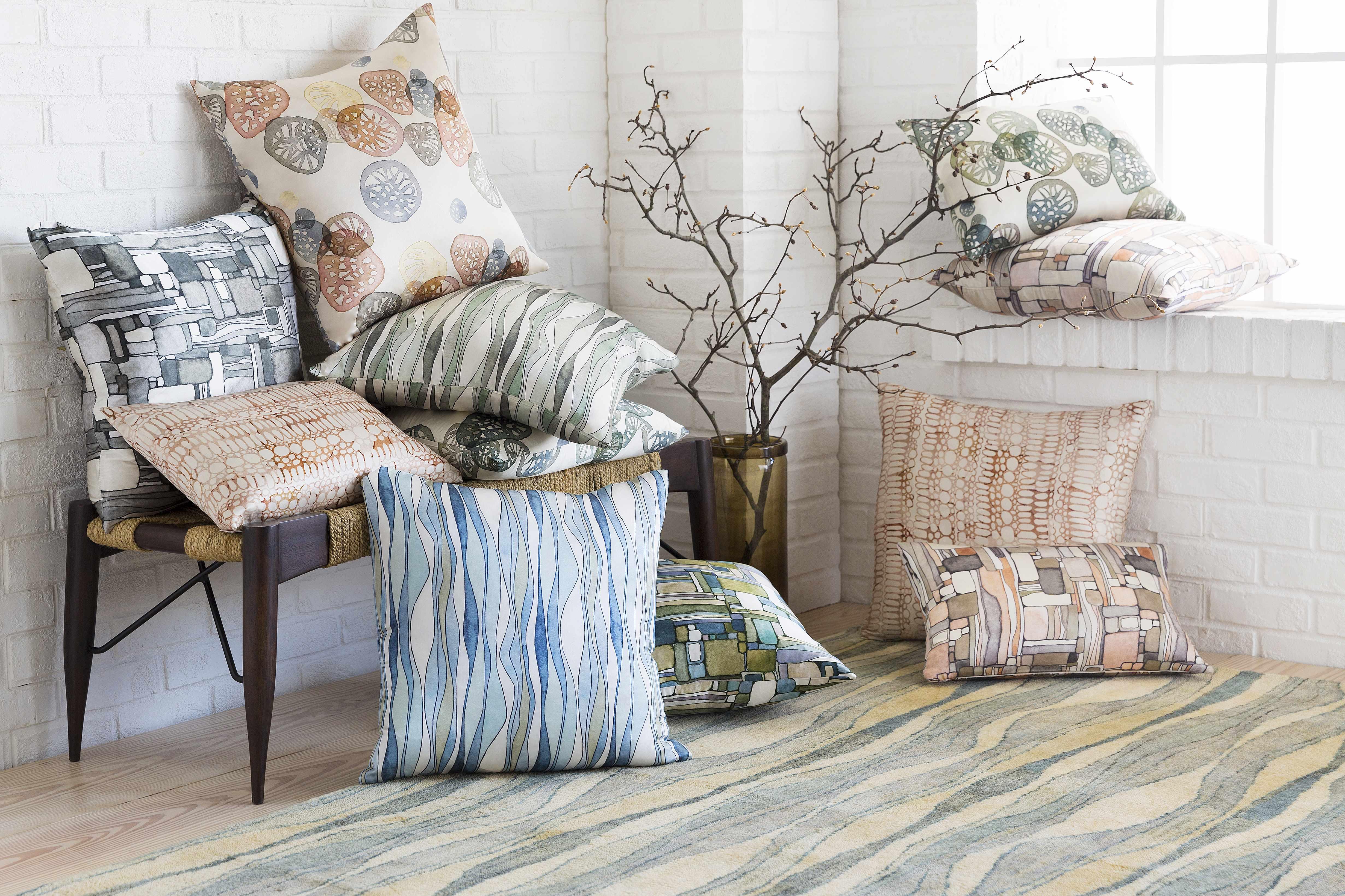 Collaroy Throw Pillow - Clearance - PRHOMZ