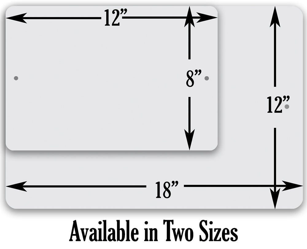 Nude Beach Swimsuits Optional - Metal Sign