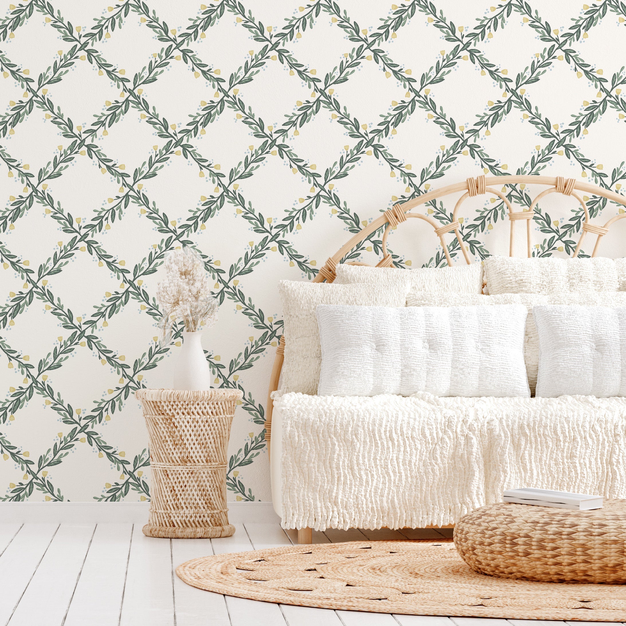 Nyla Wallpaper by Jackie Jean Design