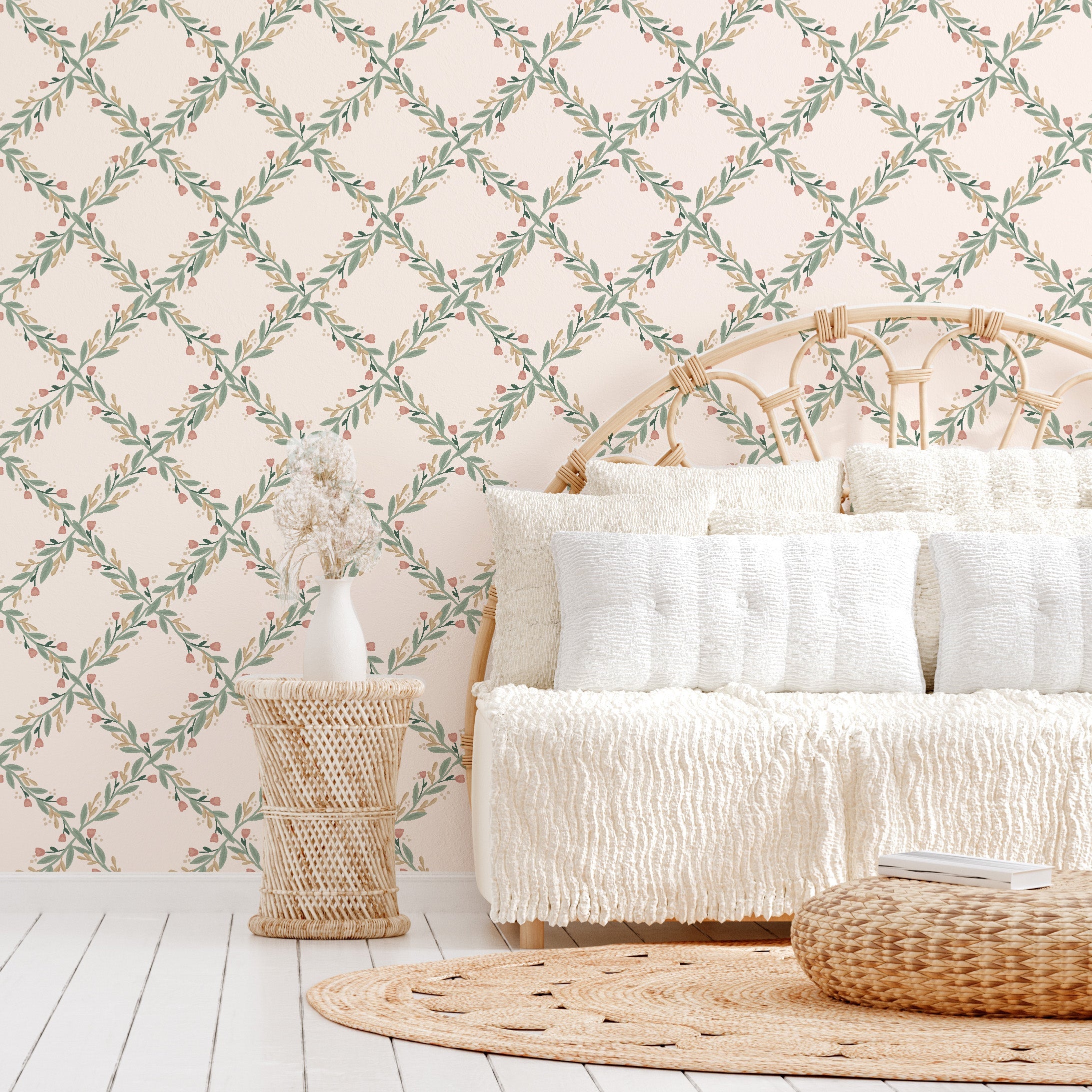 Nyla Wallpaper by Jackie Jean Design