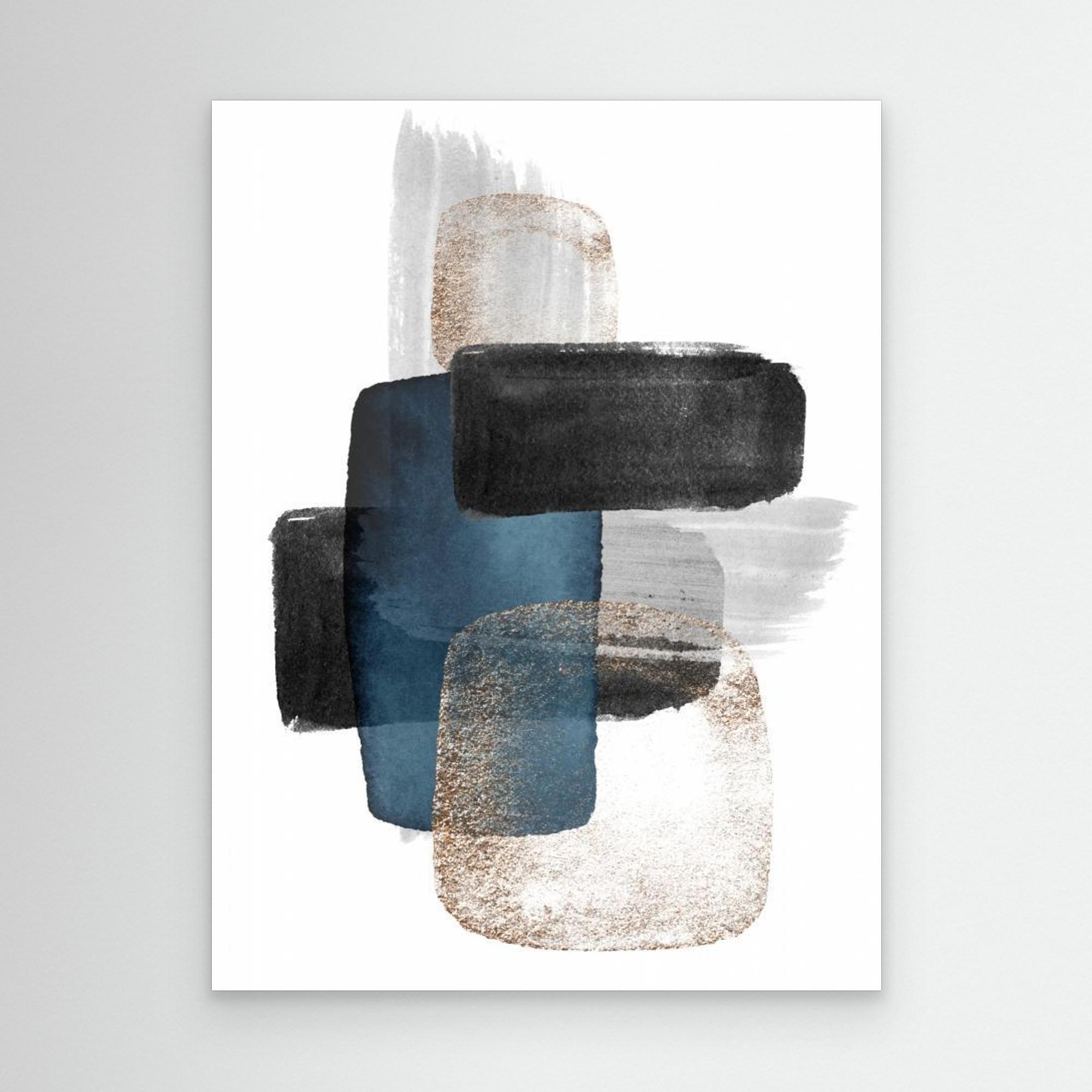 Night Blue-2 by Sally Ann Moss