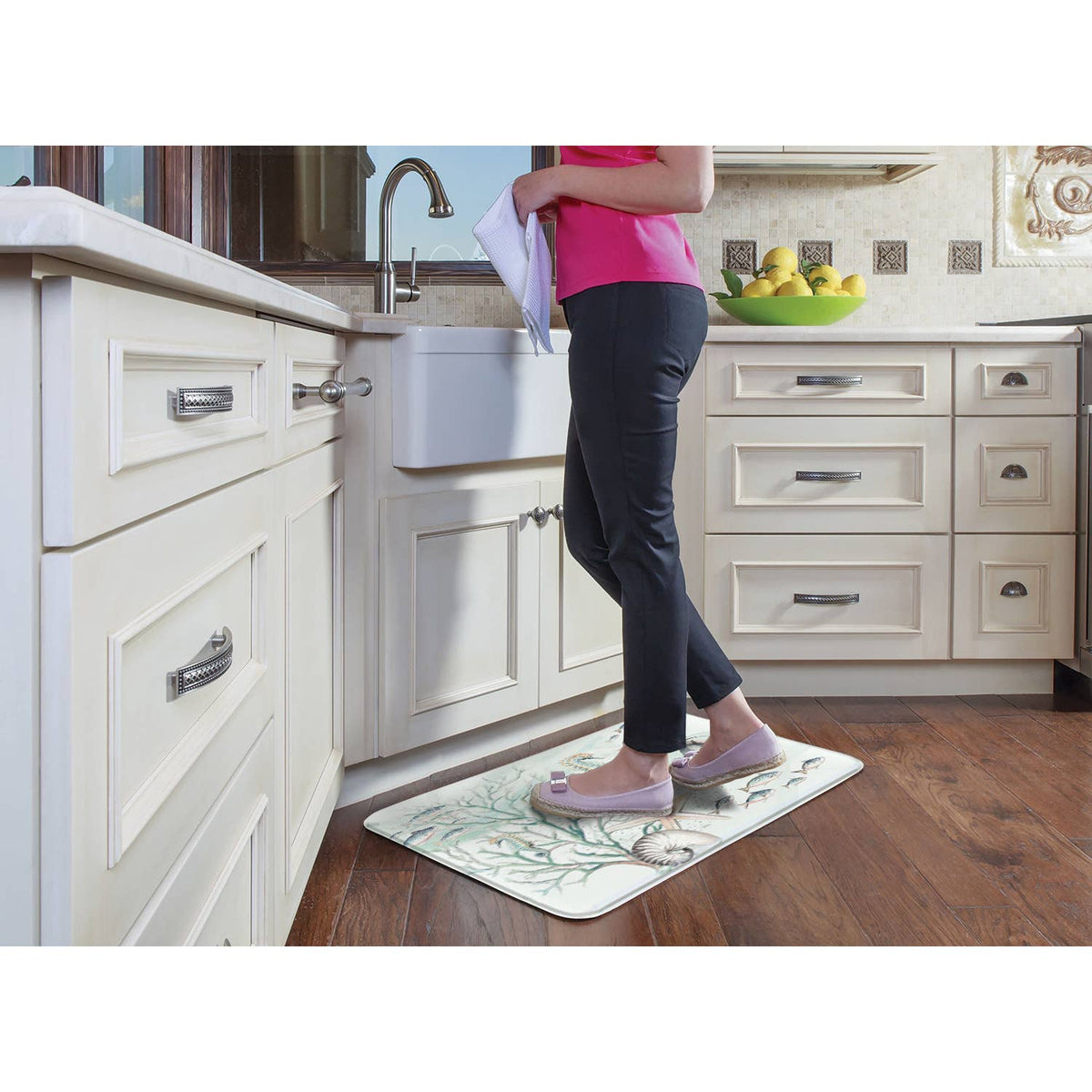 Ocean Treasures Decorative Comfort Floor Mat 30" x 20"
