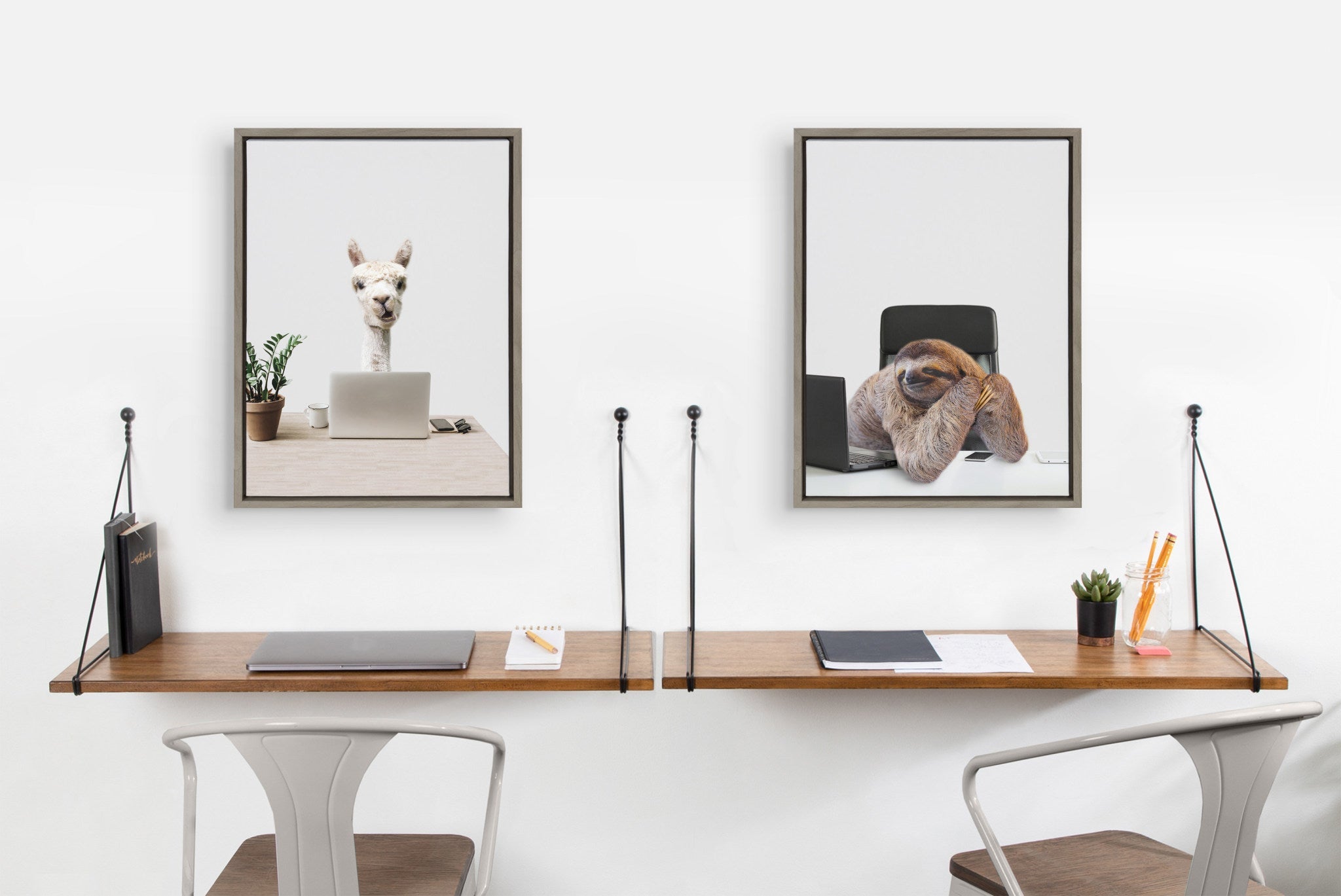 Sylvie Mr. Al Paca here, I’m in Distribution Framed Canvas by The Creative Bunch Studio