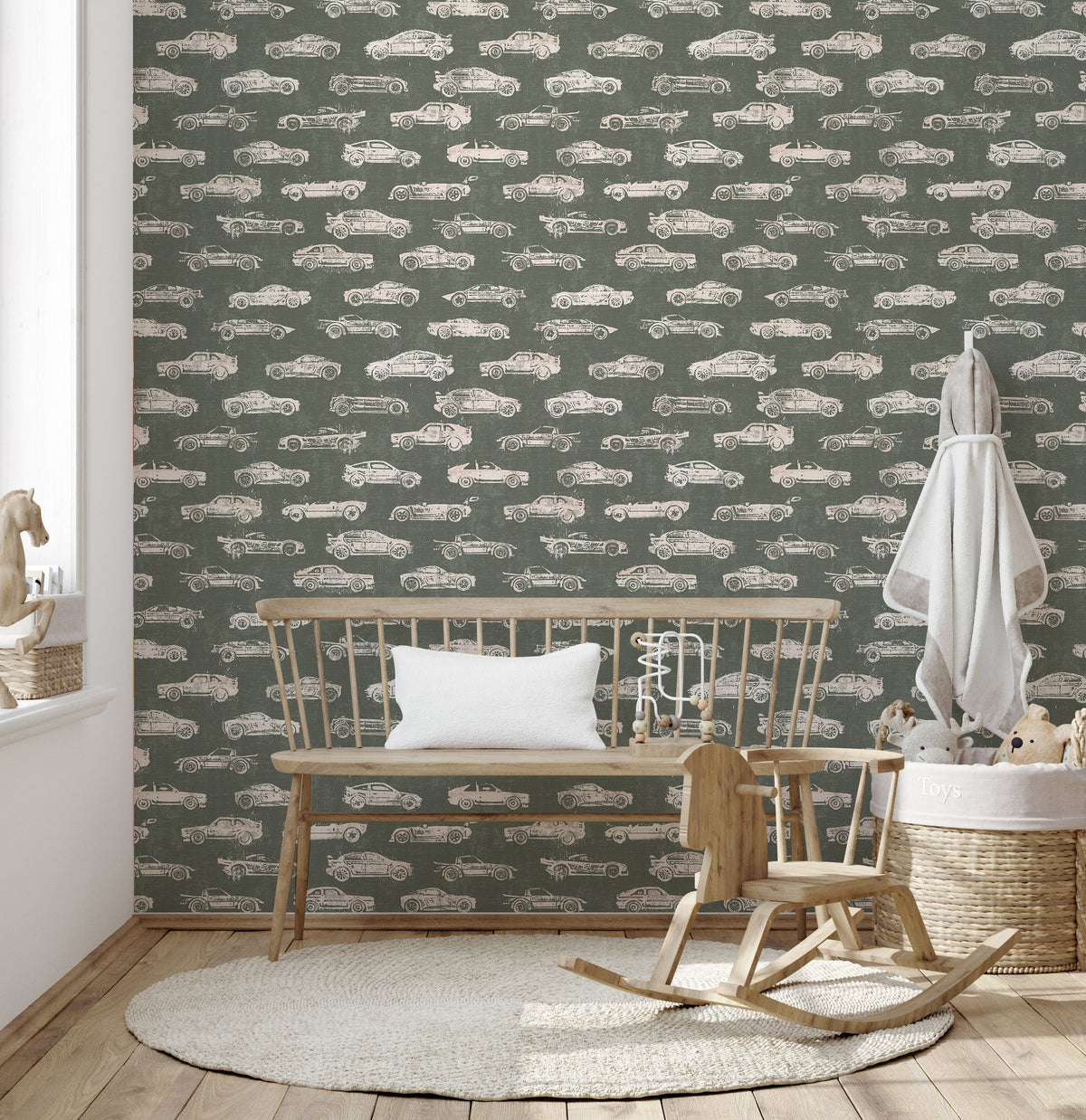 Derby Wallpaper by Rusky Rose by Amy