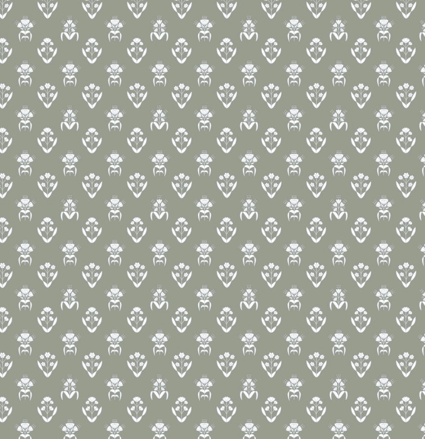 Laina Wallpaper by Quirky Paisley Designs