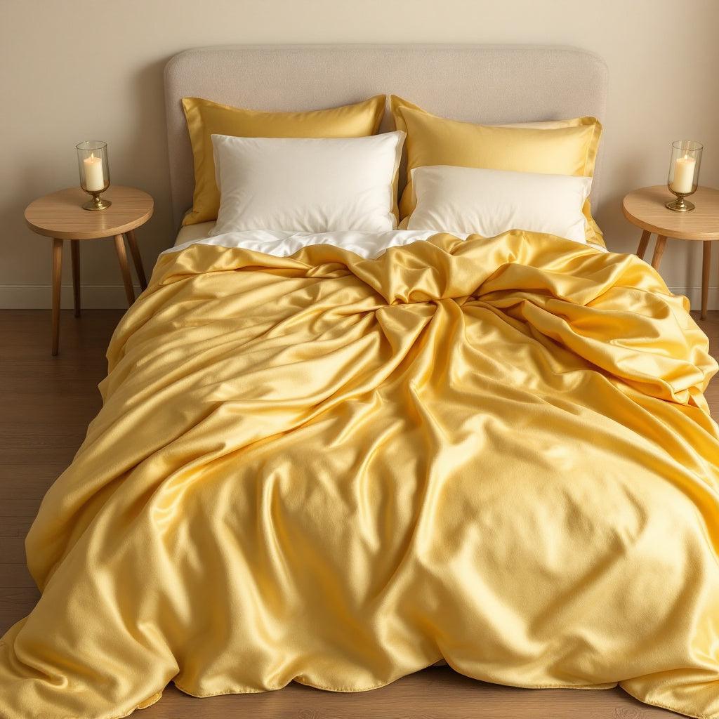Pure Mulberry Silk Duvet Cover Sets - PRHOMZ