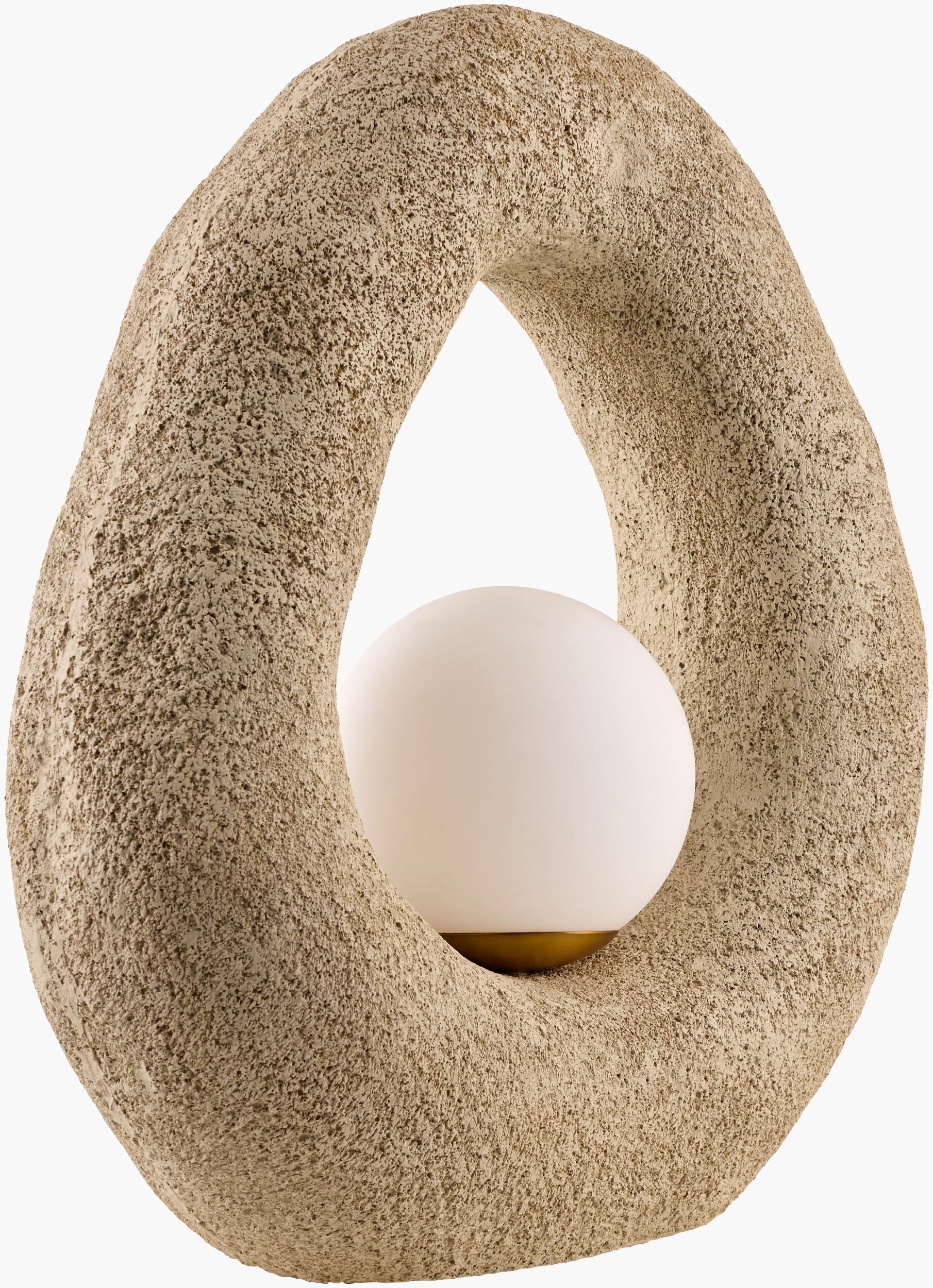 Orange Modern Table Lamp for bedside or console tables-0