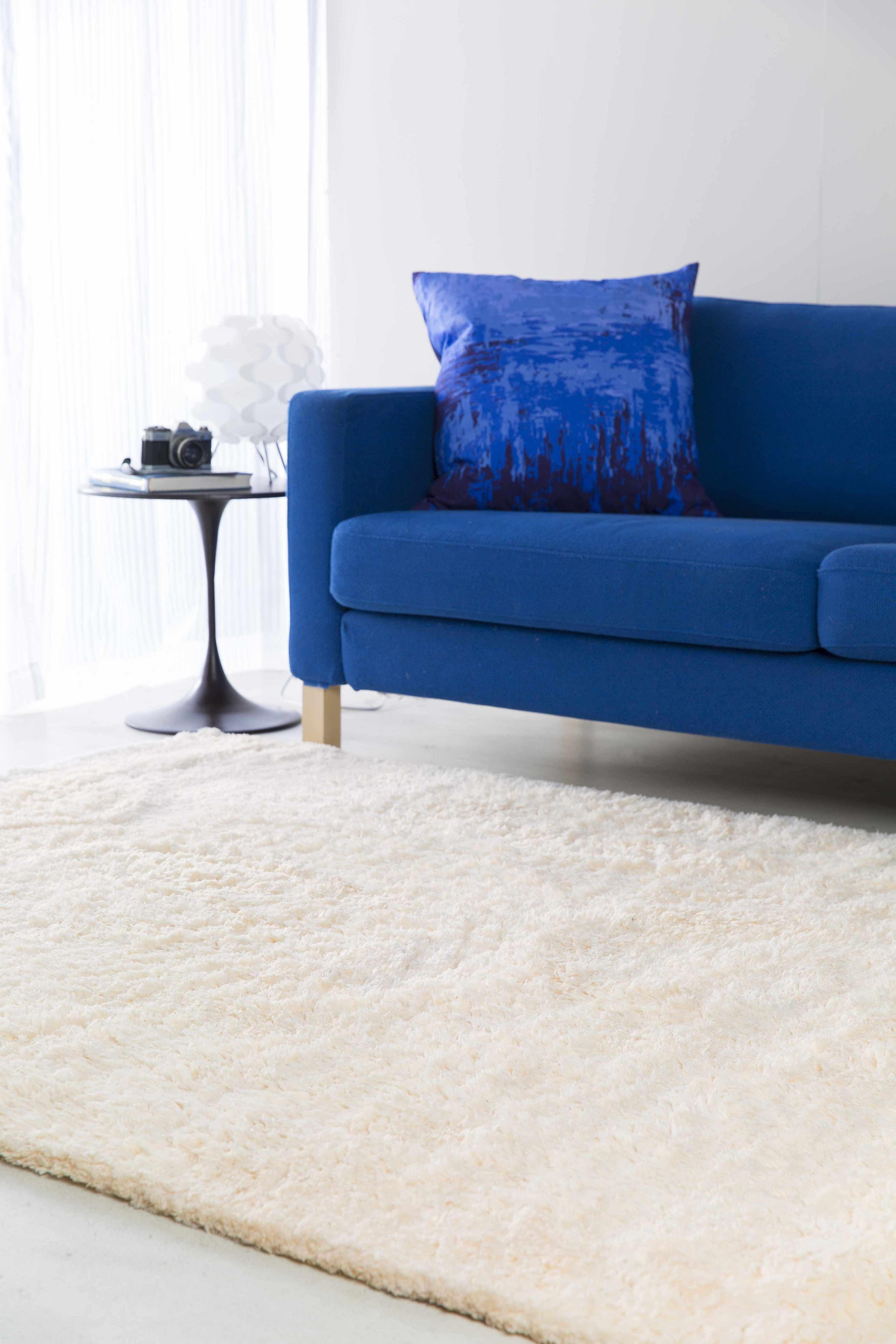 Laguna Navy Blue Abstract Accent Pillow - Clearance - PRHOMZ