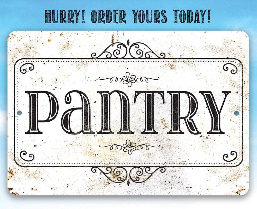 Pantry - Metal Sign