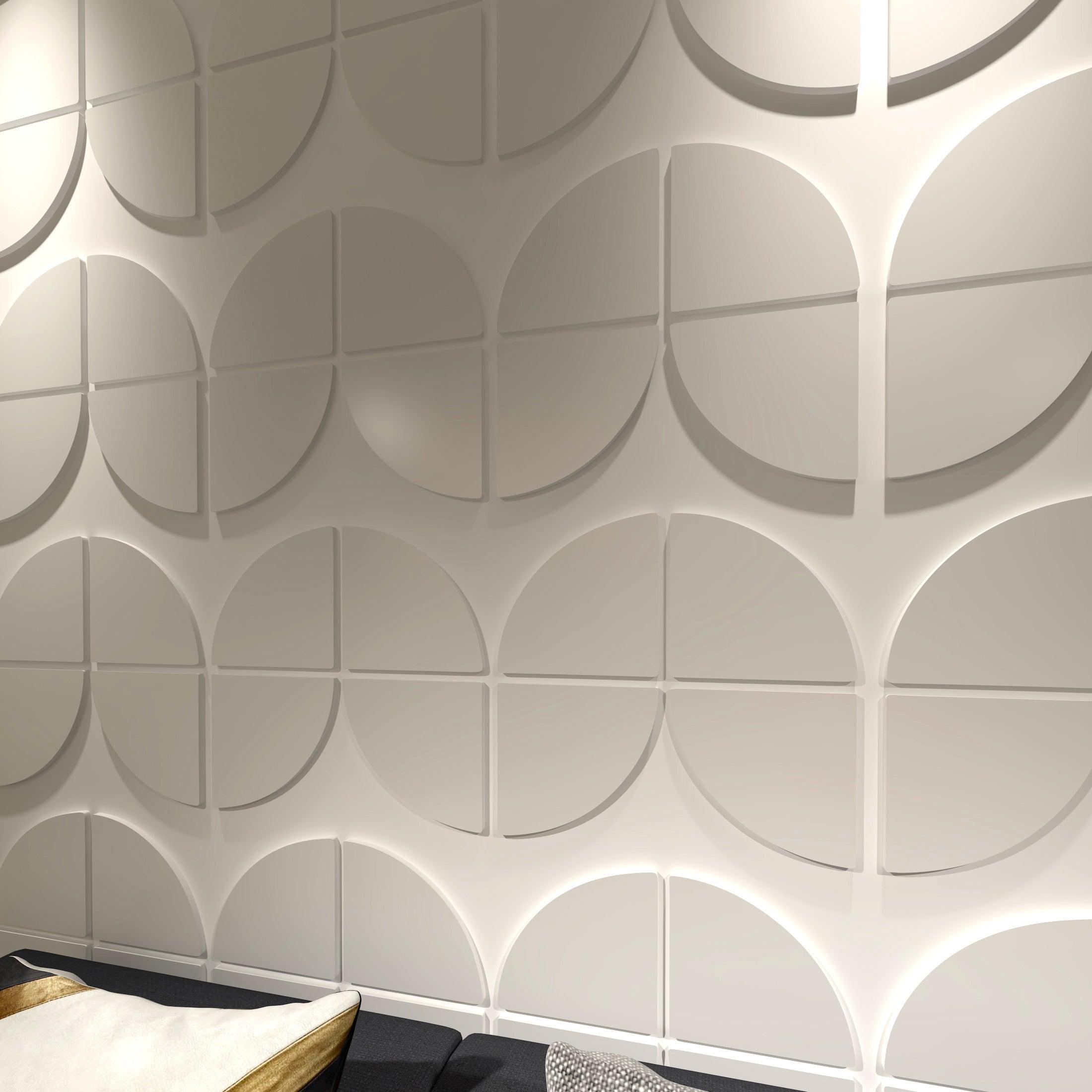 70s Flowers 3D Wall Panels - PRHOMZ
