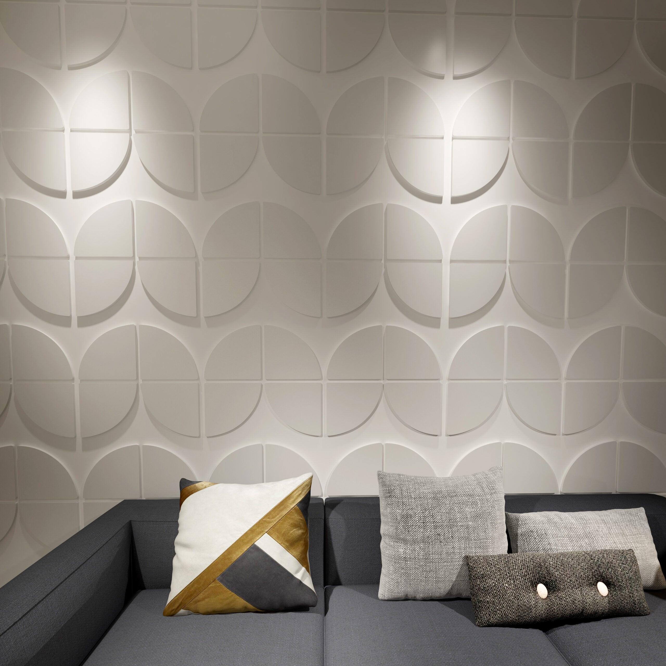 70s Flowers 3D Wall Panels - PRHOMZ