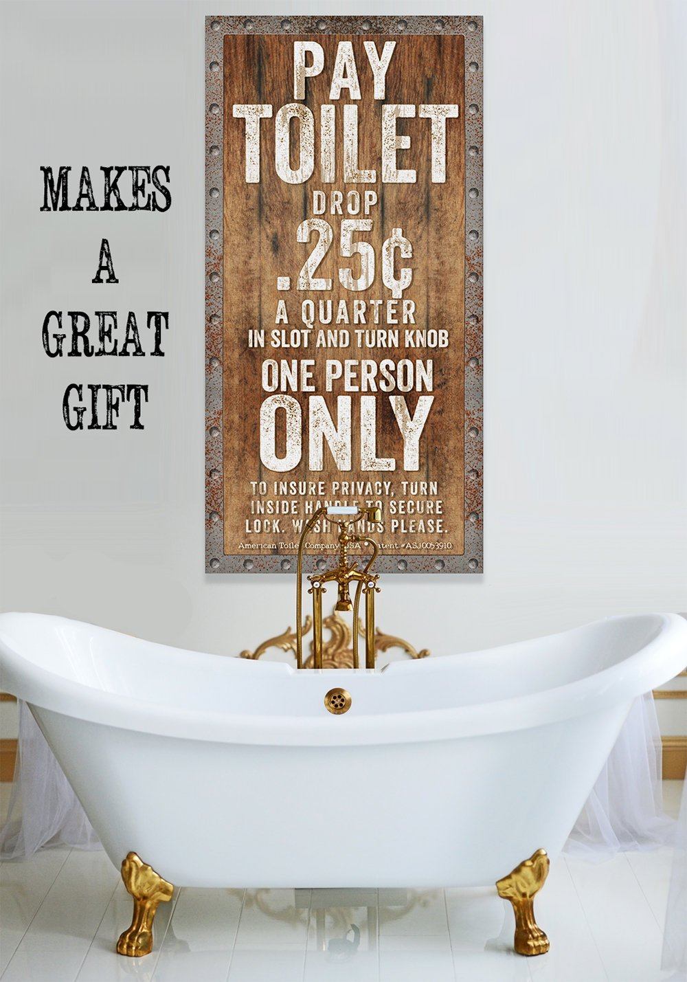 Pay Toilet - Canvas