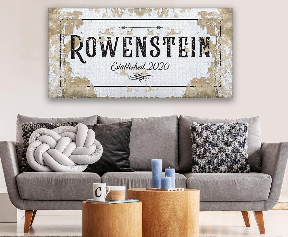 Personalized - Family Name - Canvas