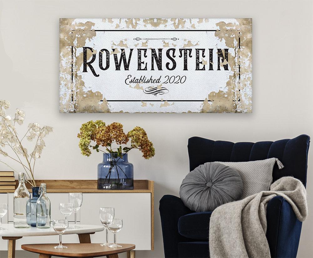 Personalized - Family Name - Canvas