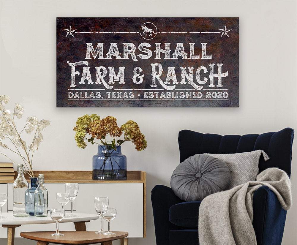 Personalized - Farm & Ranch - Canvas