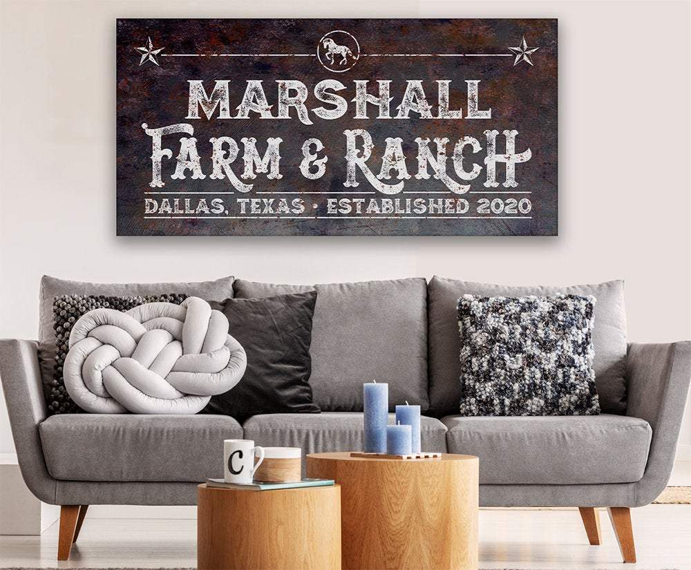 Personalized - Farm & Ranch - Canvas